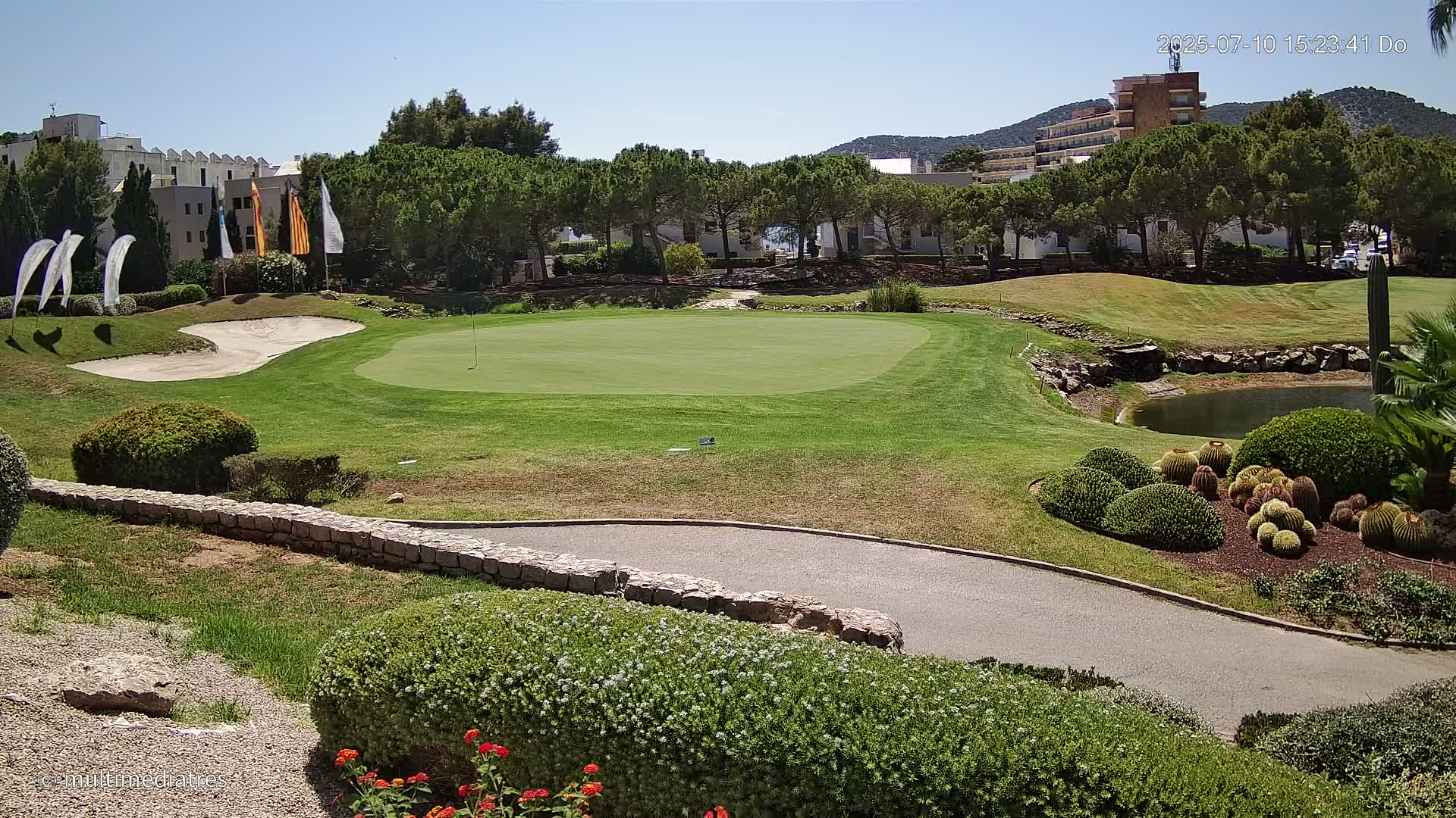 Mallorca, Andratx Golf Club Camp de Mar Live Cam -  Balearic Islands, Spain