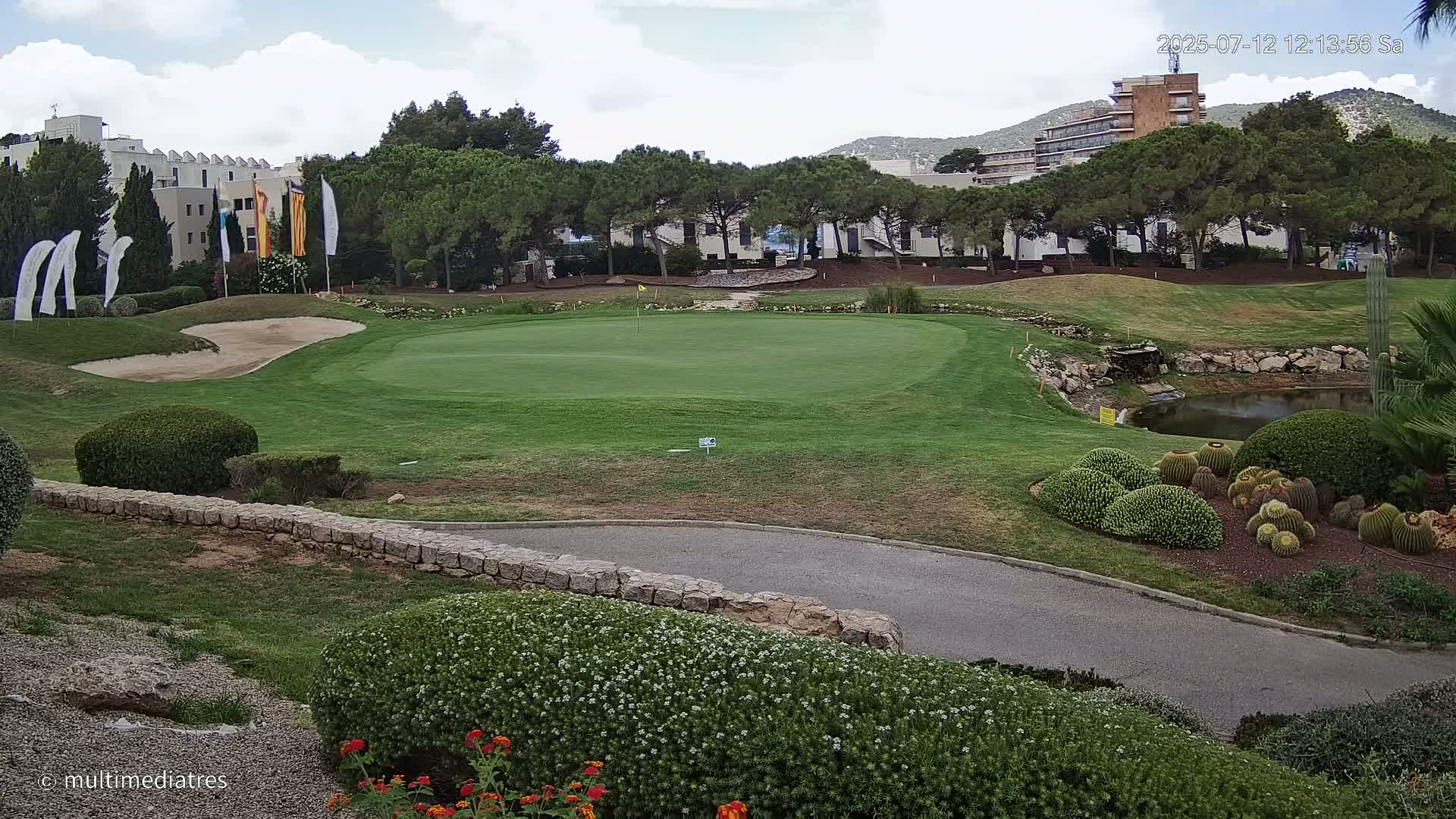 Mallorca, Andratx Golf Club Camp de Mar Live Cam -  Balearic Islands, Spain