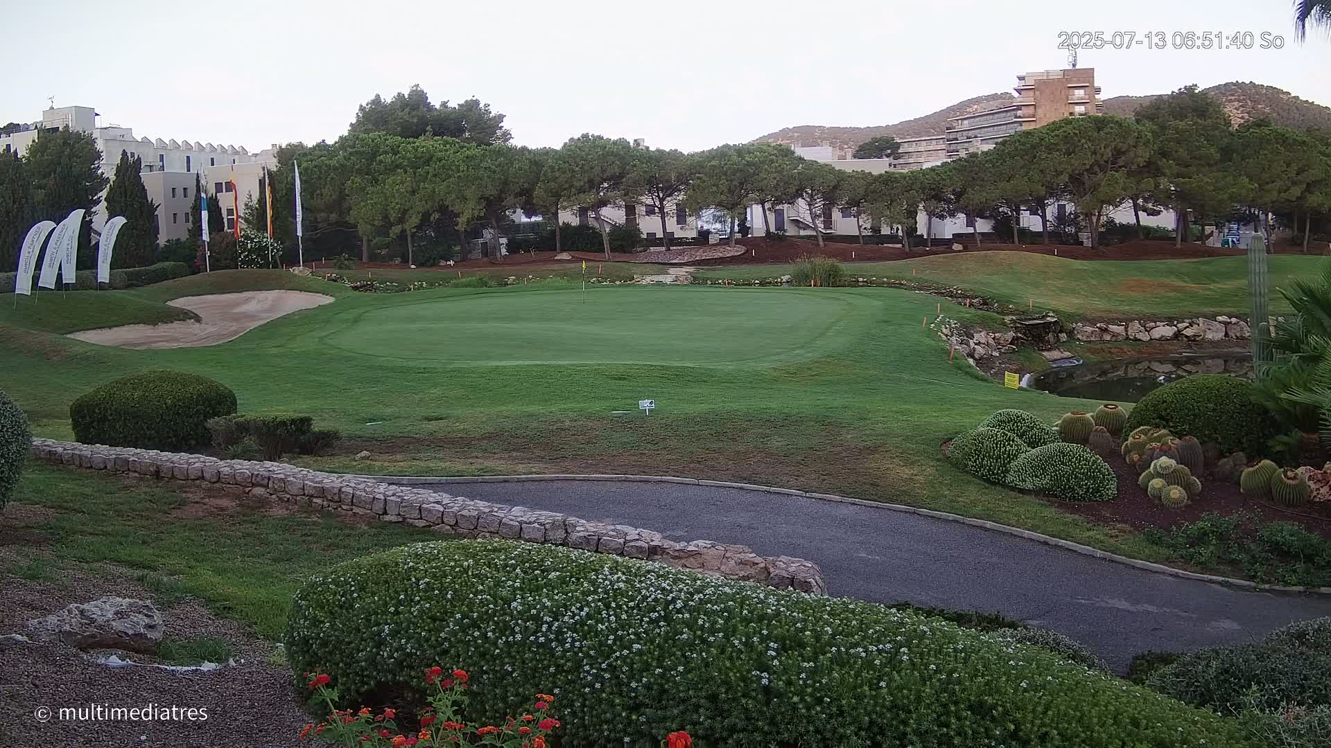 Mallorca, Andratx Golf Club Camp de Mar Live Cam -  Balearic Islands, Spain