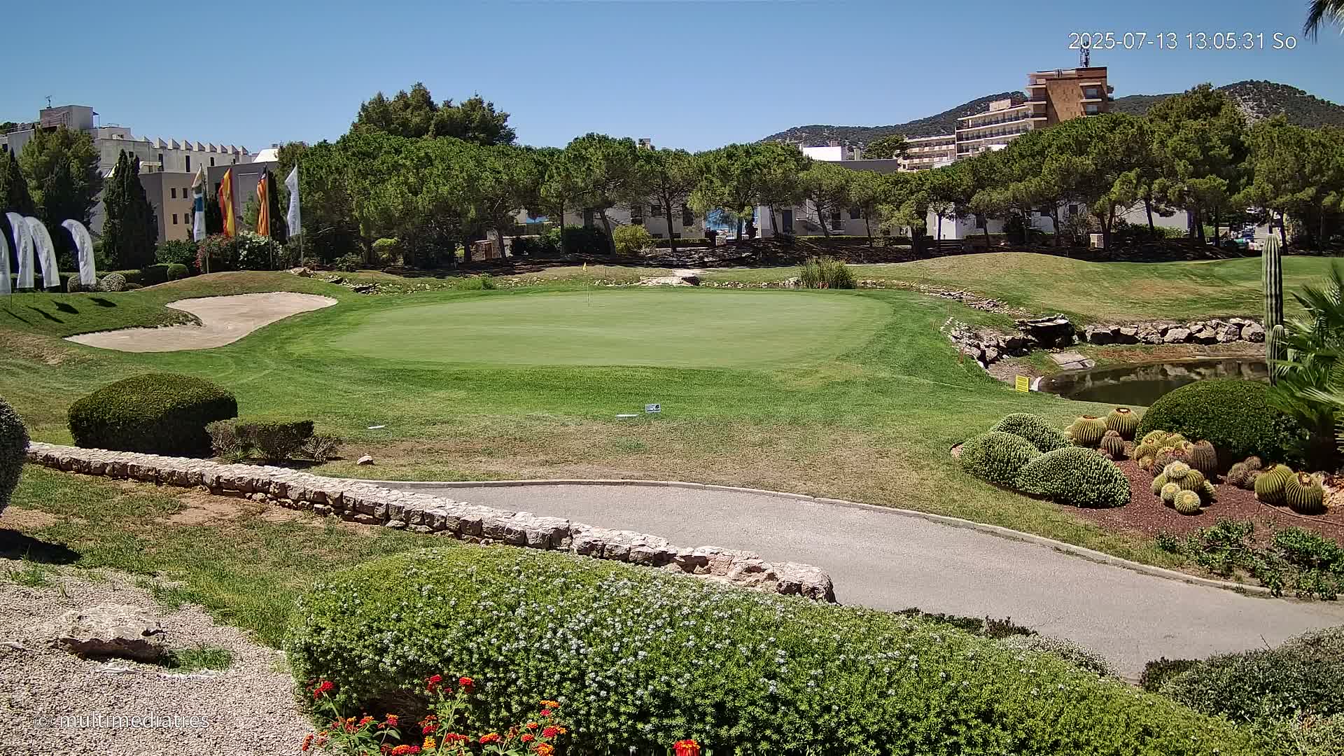Mallorca, Andratx Golf Club Camp de Mar Live Cam -  Balearic Islands, Spain