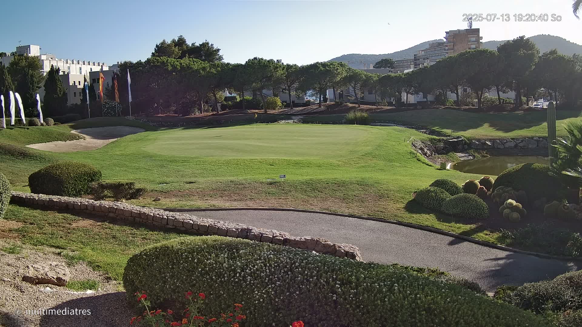 Mallorca, Andratx Golf Club Camp de Mar Live Cam -  Balearic Islands, Spain