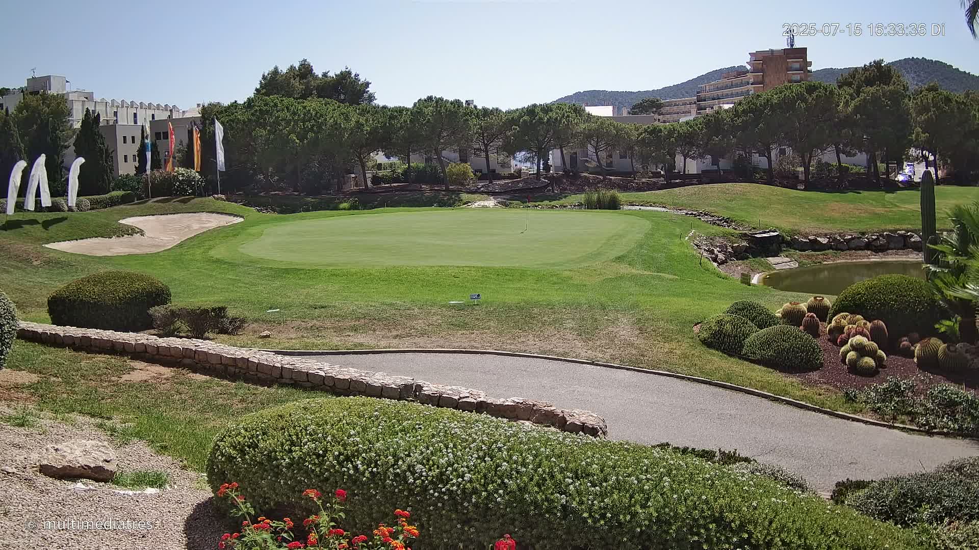 Mallorca, Andratx Golf Club Camp de Mar Live Cam -  Balearic Islands, Spain