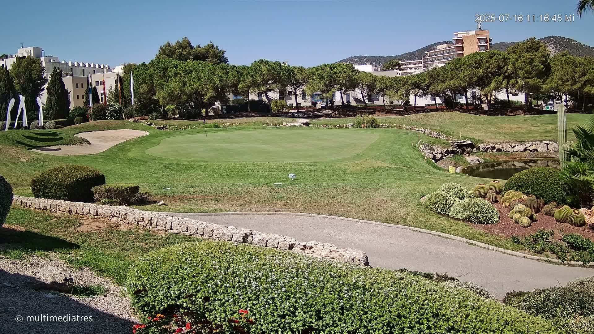 Mallorca, Andratx Golf Club Camp de Mar Live Cam -  Balearic Islands, Spain