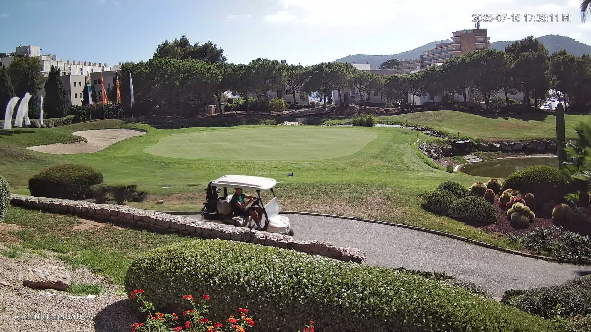 Mallorca, Andratx Golf Club Camp de Mar Live Cam -  Balearic Islands, Spain