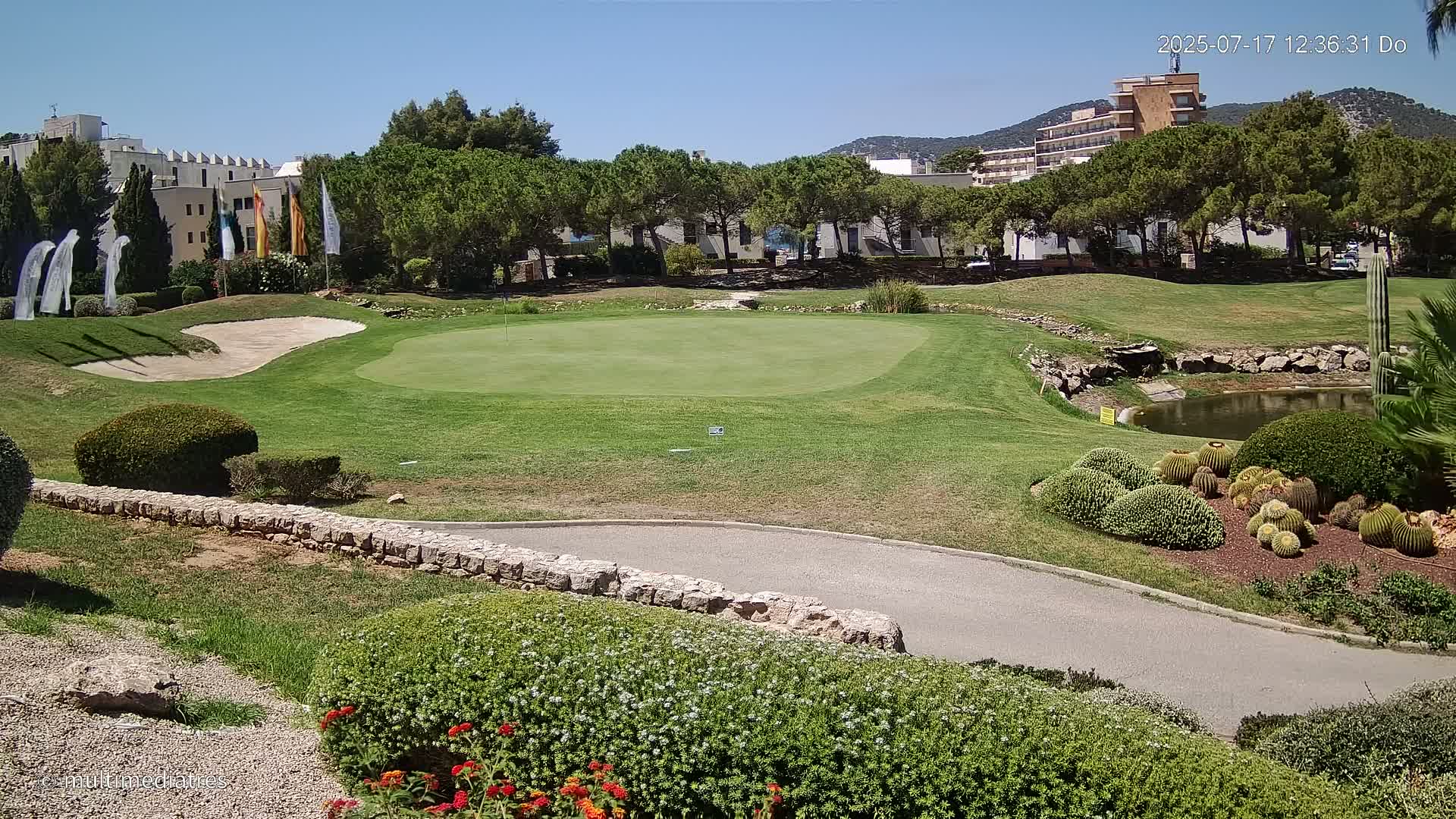 Mallorca, Andratx Golf Club Camp de Mar Live Cam -  Balearic Islands, Spain