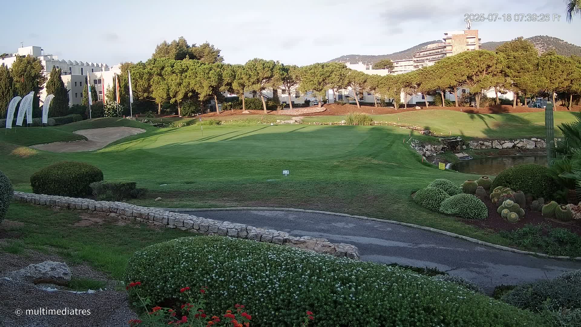 Mallorca, Andratx Golf Club Camp de Mar Live Cam -  Balearic Islands, Spain
