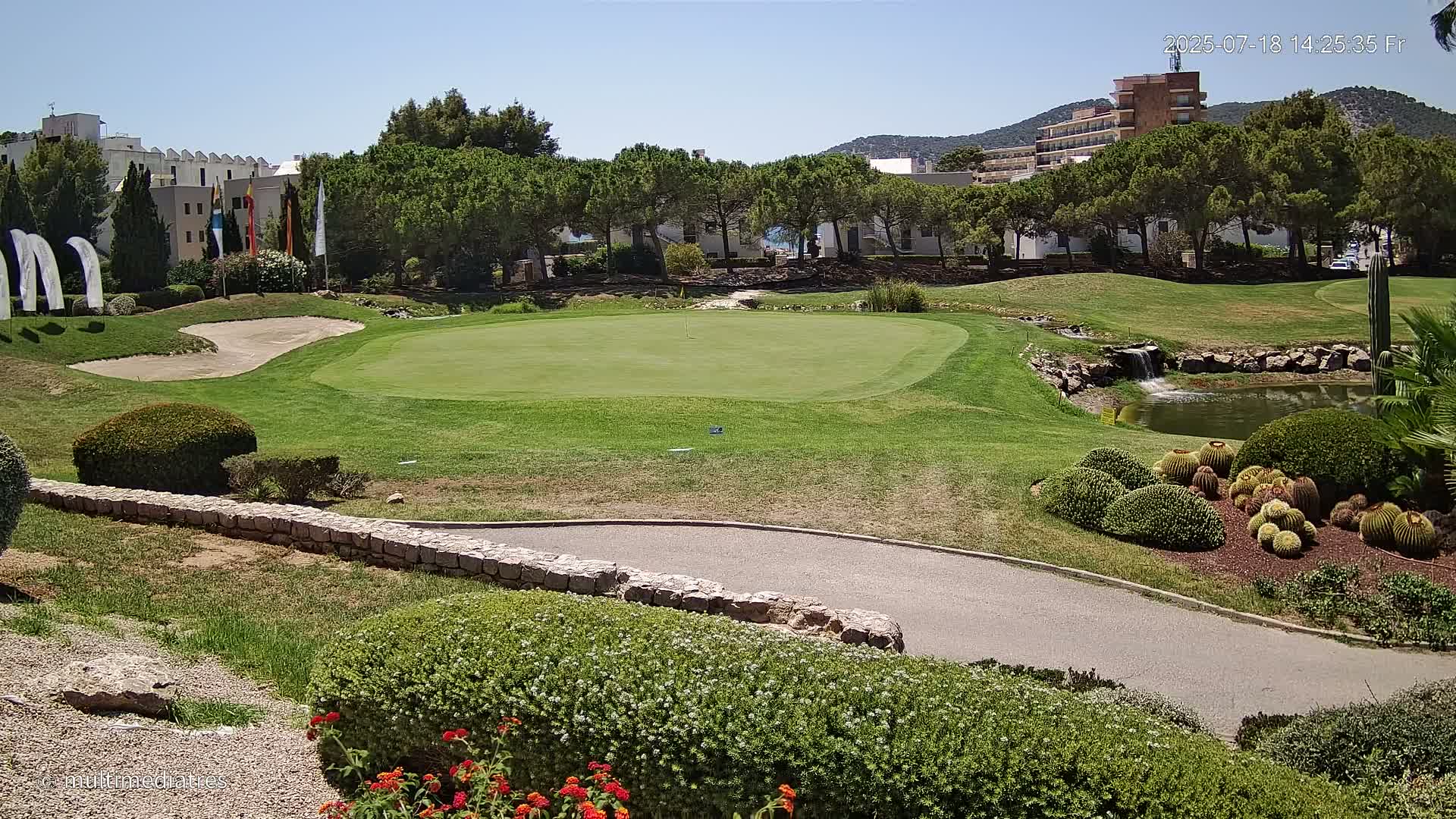 Mallorca, Andratx Golf Club Camp de Mar Live Cam -  Balearic Islands, Spain
