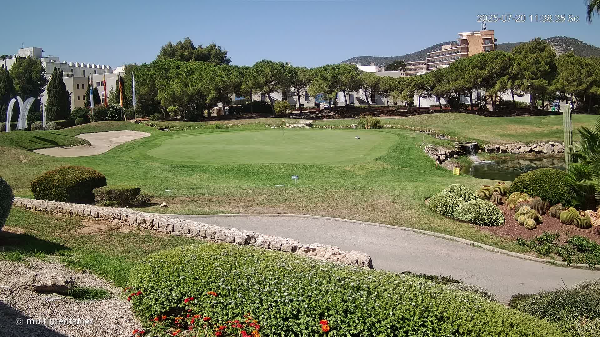 Mallorca, Andratx Golf Club Camp de Mar Live Cam -  Balearic Islands, Spain