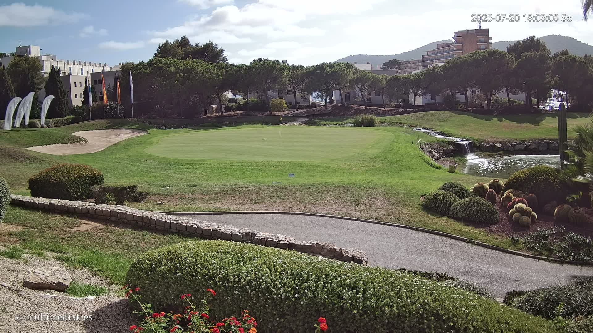 Mallorca, Andratx Golf Club Camp de Mar Live Cam -  Balearic Islands, Spain