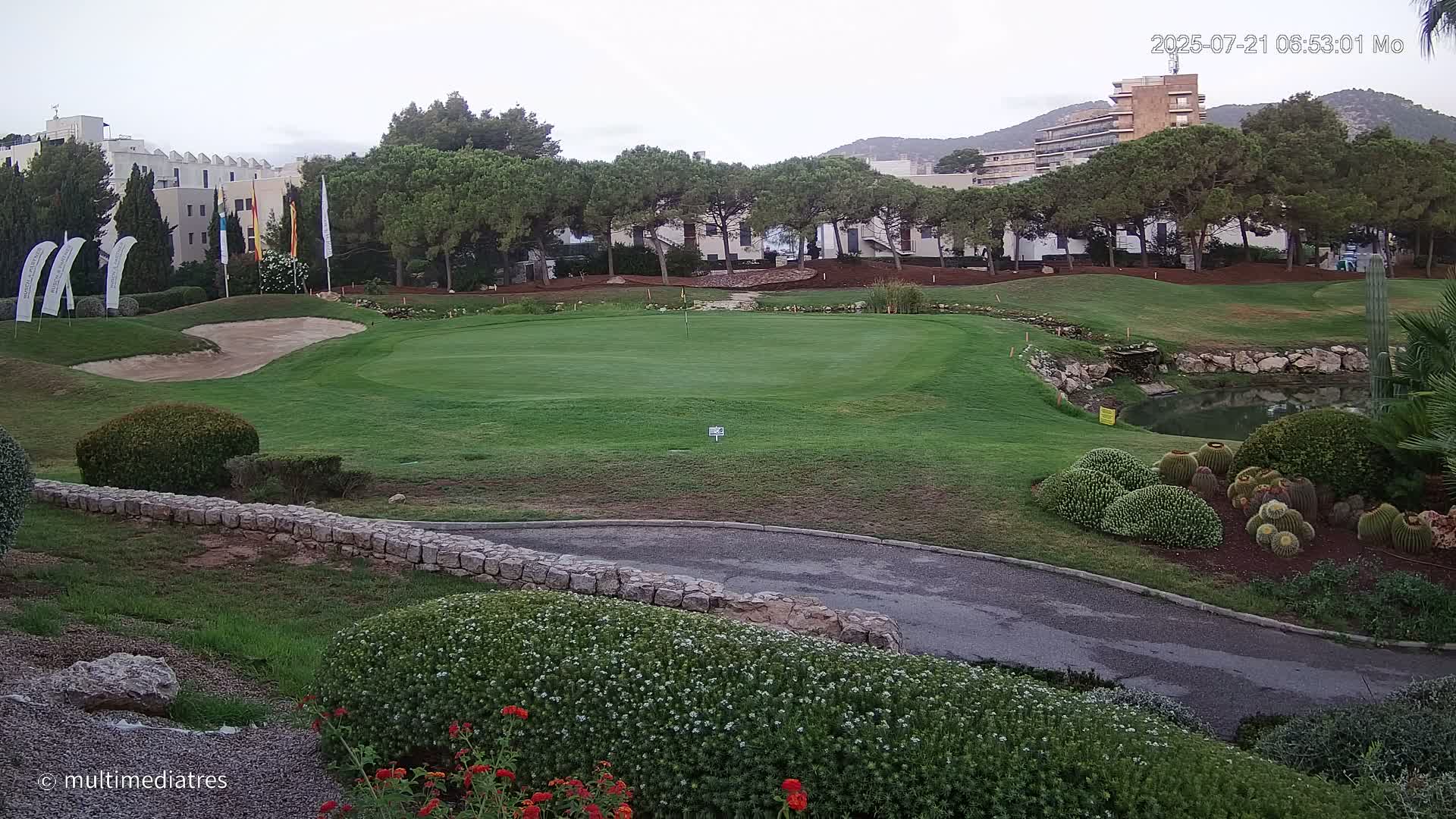 Mallorca, Andratx Golf Club Camp de Mar Live Cam -  Balearic Islands, Spain