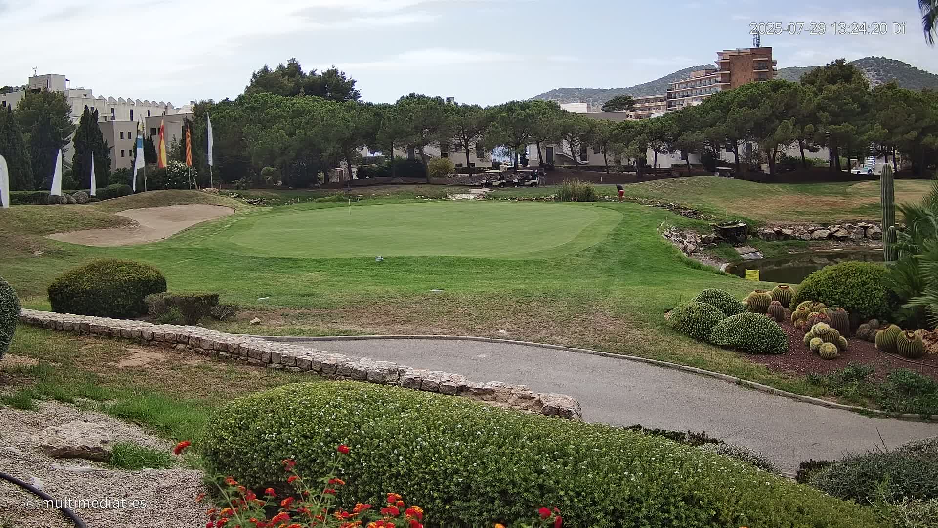 Mallorca, Andratx Golf Club Camp de Mar Live Cam -  Balearic Islands, Spain