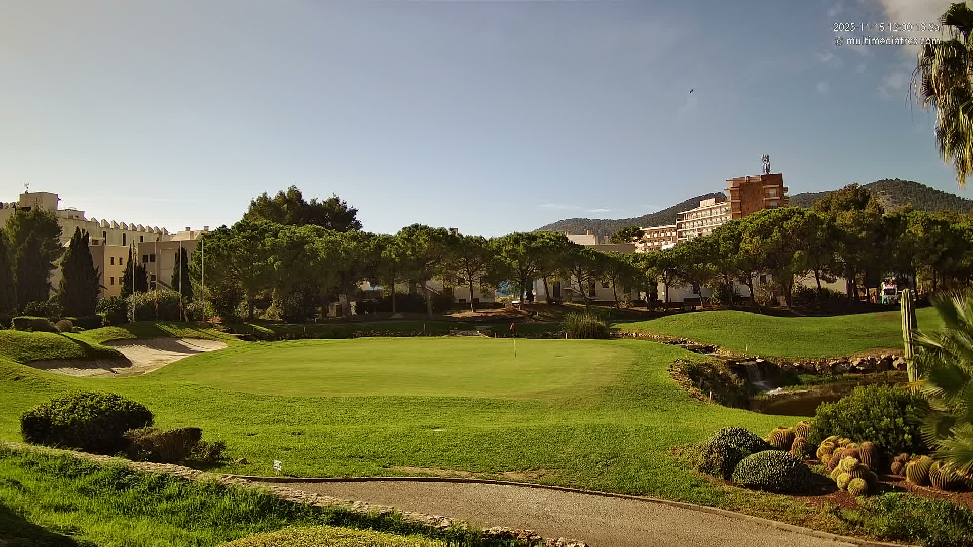 Mallorca, Andratx Golf Club Camp de Mar Live Cam -  Balearic Islands, Spain