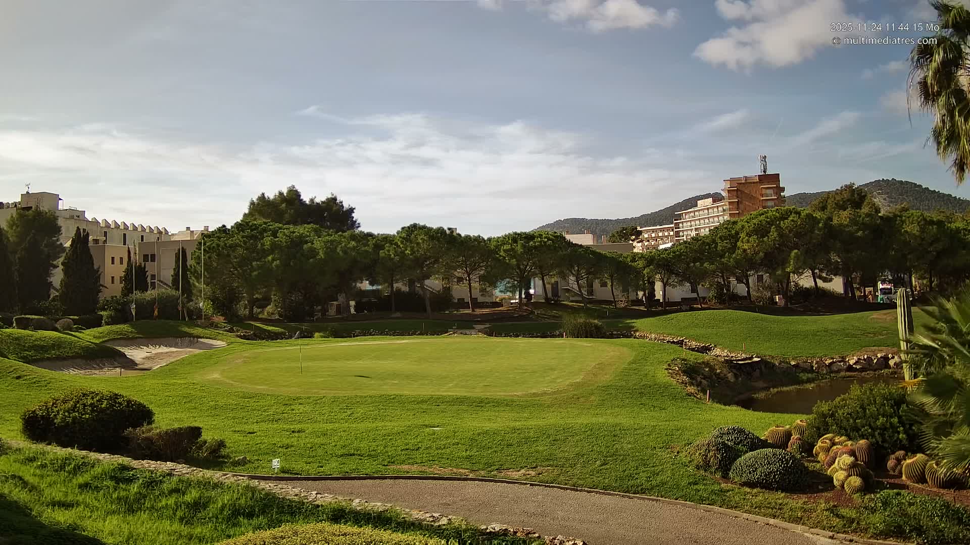 Mallorca, Andratx Golf Club Camp de Mar Live Cam -  Balearic Islands, Spain