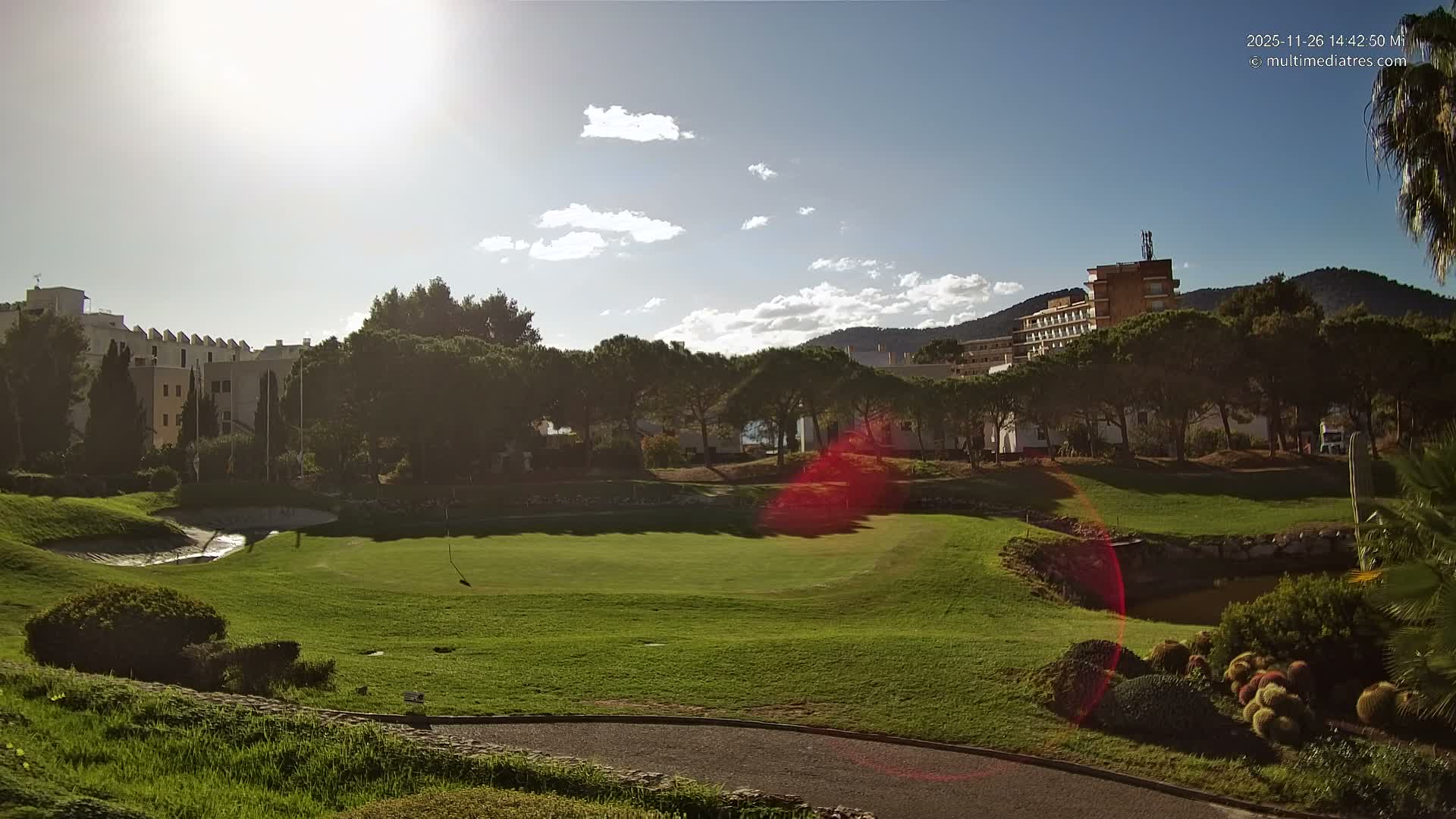 Mallorca, Andratx Golf Club Camp de Mar Live Cam -  Balearic Islands, Spain