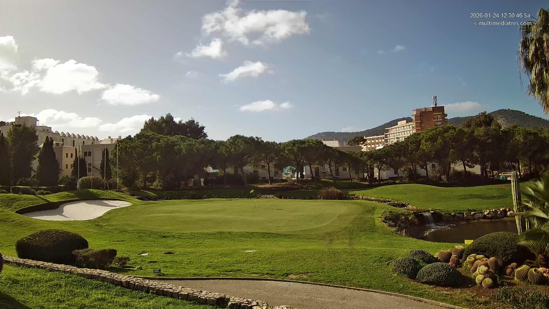 Mallorca, Andratx Golf Club Camp de Mar Live Cam -  Balearic Islands, Spain