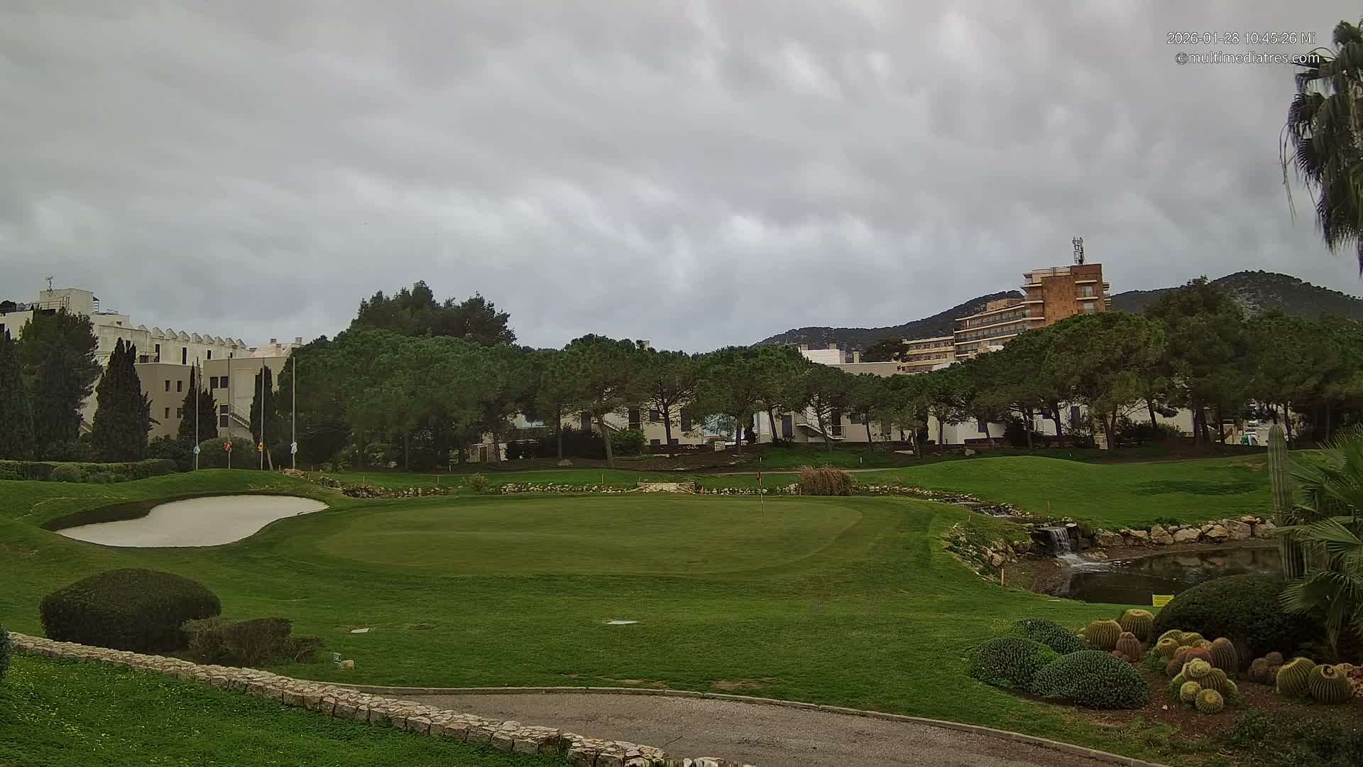 Mallorca, Andratx Golf Club Camp de Mar Live Cam -  Balearic Islands, Spain