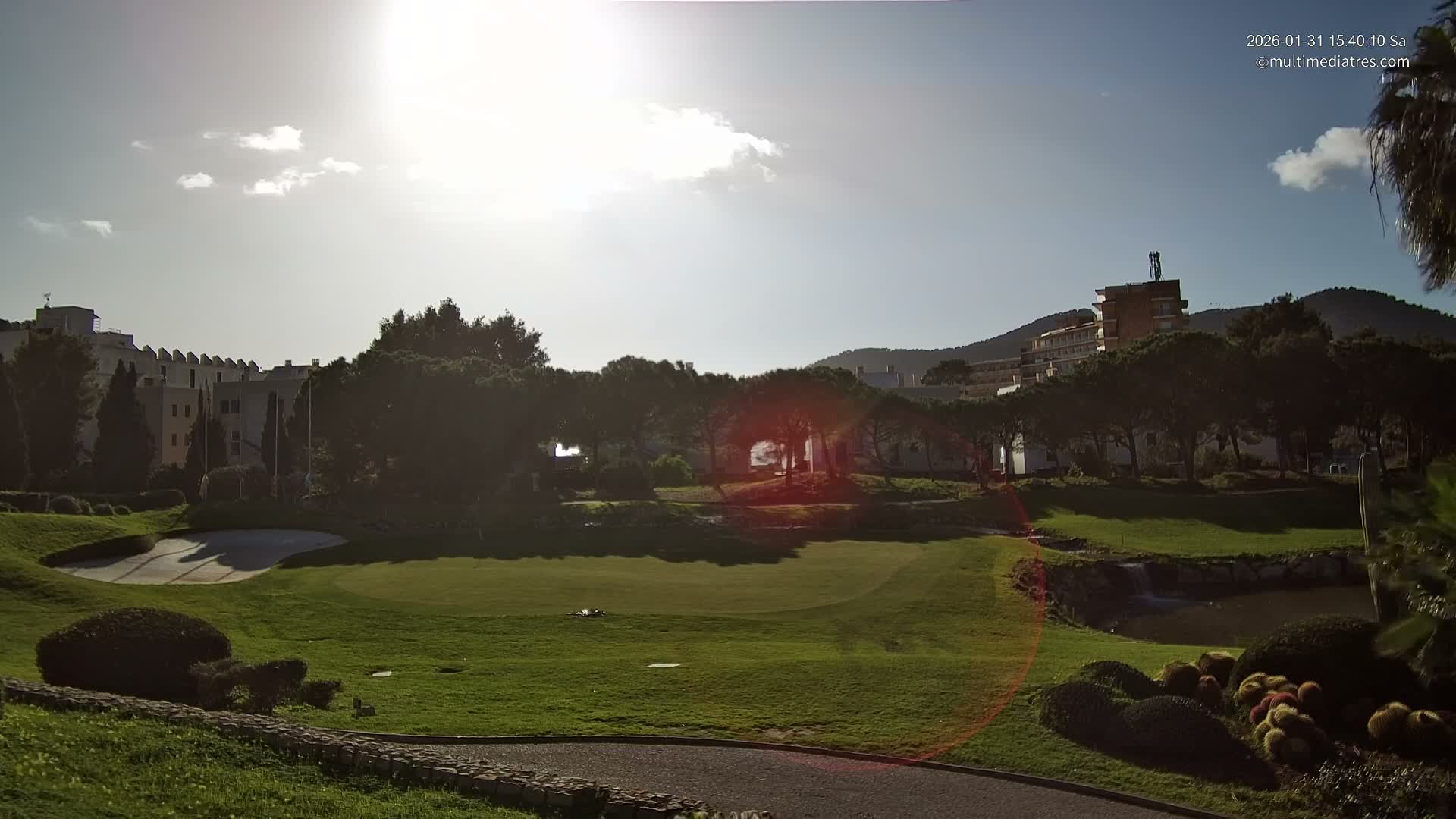 Mallorca, Andratx Golf Club Camp de Mar Live Cam -  Balearic Islands, Spain