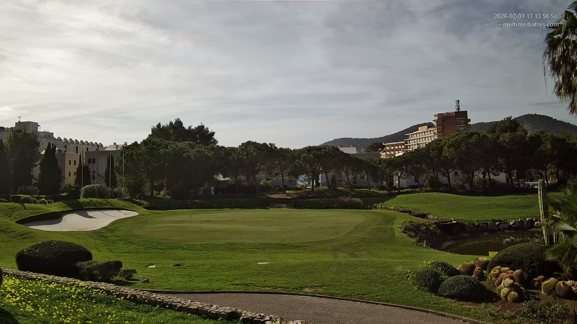 Mallorca, Andratx Golf Club Camp de Mar Live Cam -  Balearic Islands, Spain
