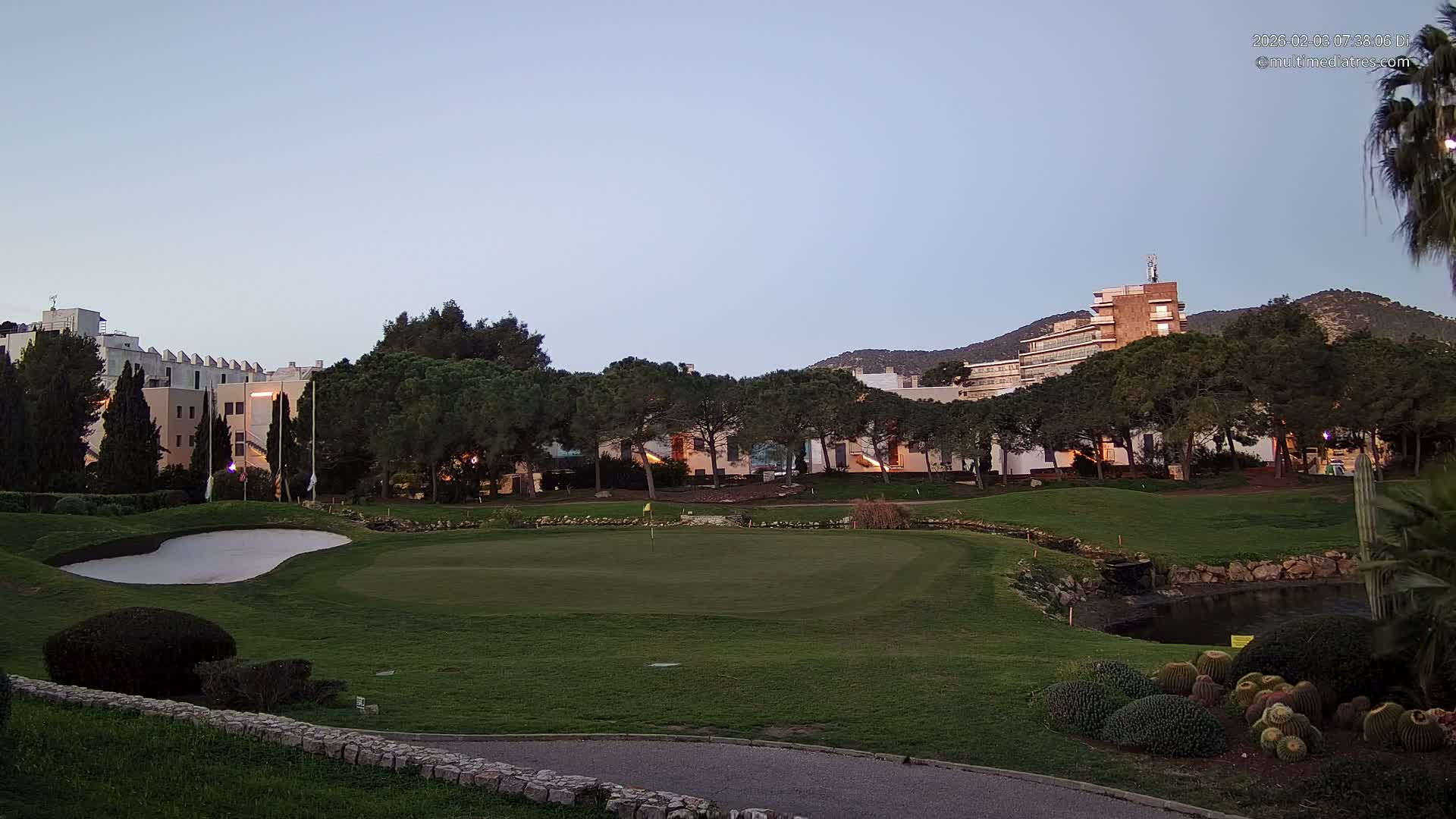 Mallorca, Andratx Golf Club Camp de Mar Live Cam -  Balearic Islands, Spain