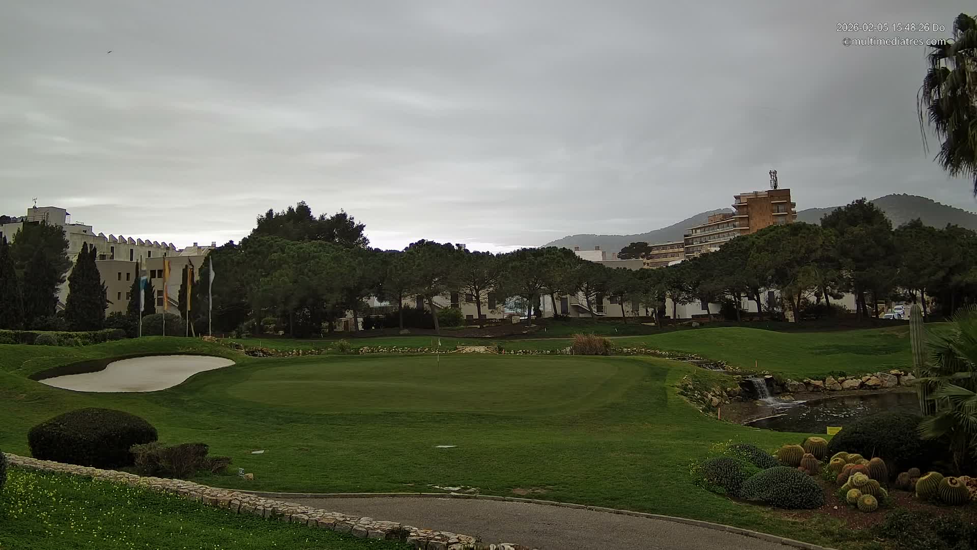 Mallorca, Andratx Golf Club Camp de Mar Live Cam -  Balearic Islands, Spain