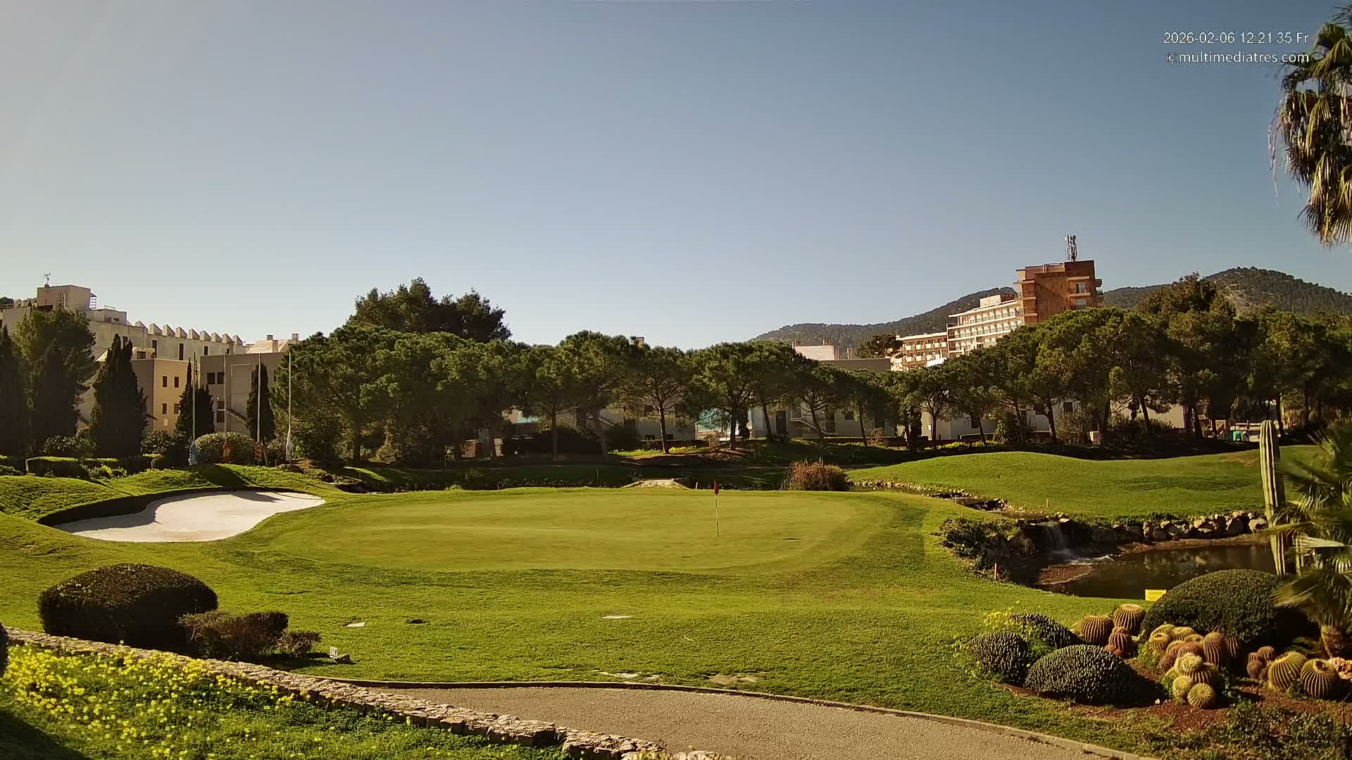 Mallorca, Andratx Golf Club Camp de Mar Live Cam -  Balearic Islands, Spain