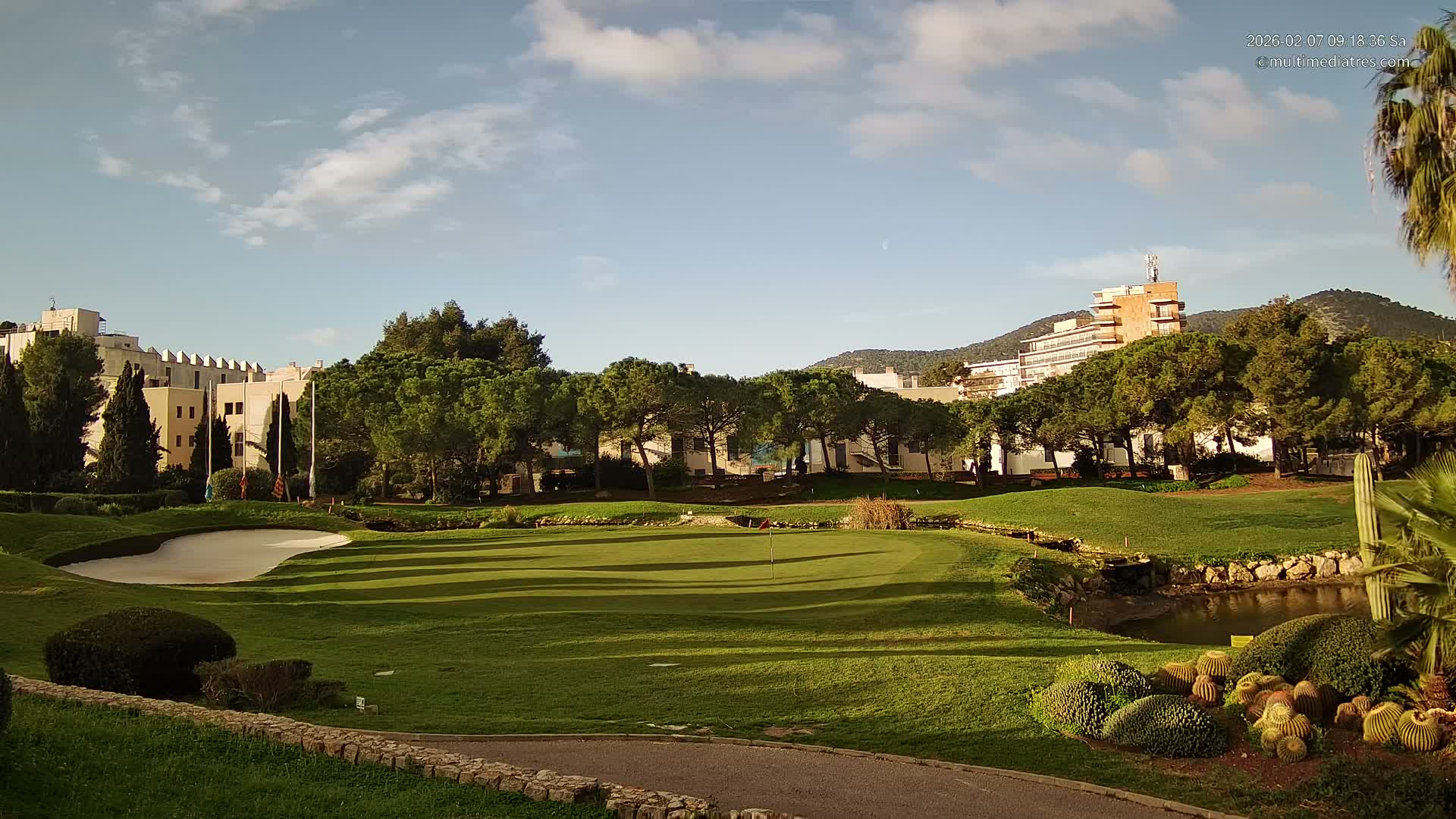 Mallorca, Andratx Golf Club Camp de Mar Live Cam -  Balearic Islands, Spain