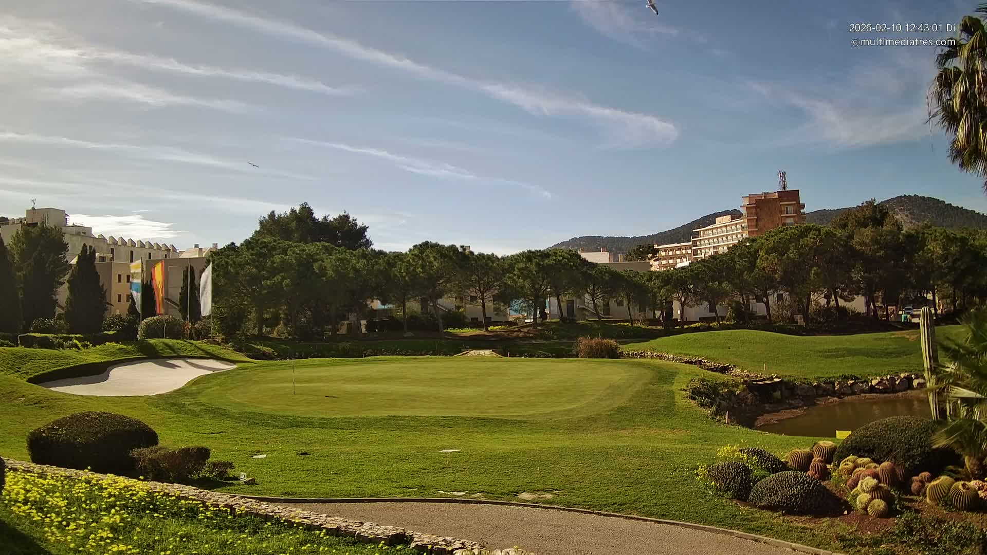 Mallorca, Andratx Golf Club Camp de Mar Live Cam -  Balearic Islands, Spain