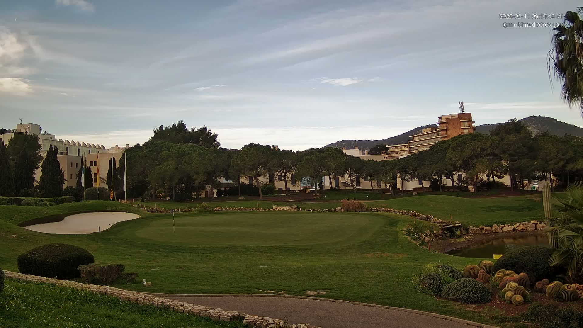 Mallorca, Andratx Golf Club Camp de Mar Live Cam -  Balearic Islands, Spain