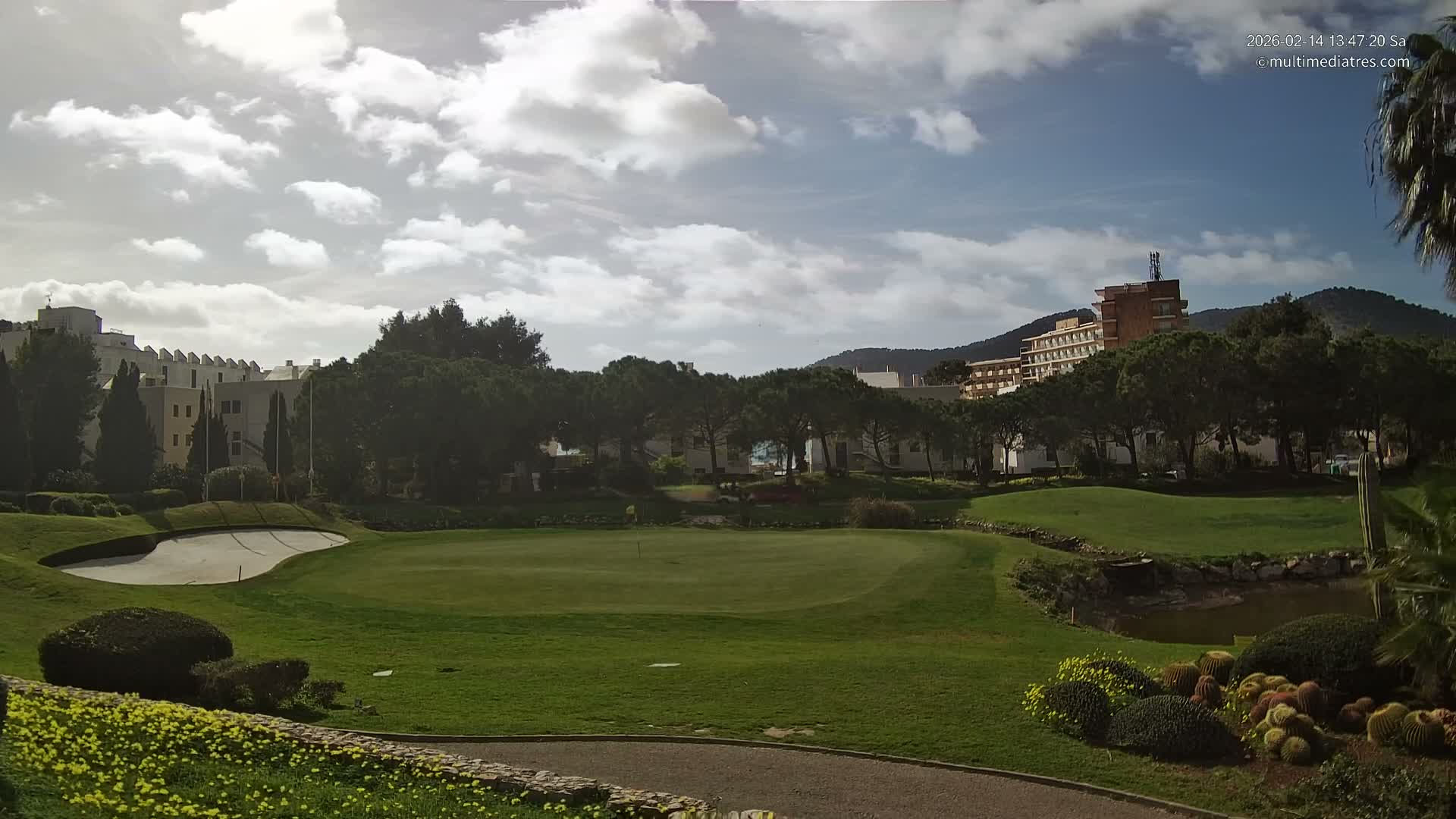 Mallorca, Andratx Golf Club Camp de Mar Live Cam -  Balearic Islands, Spain