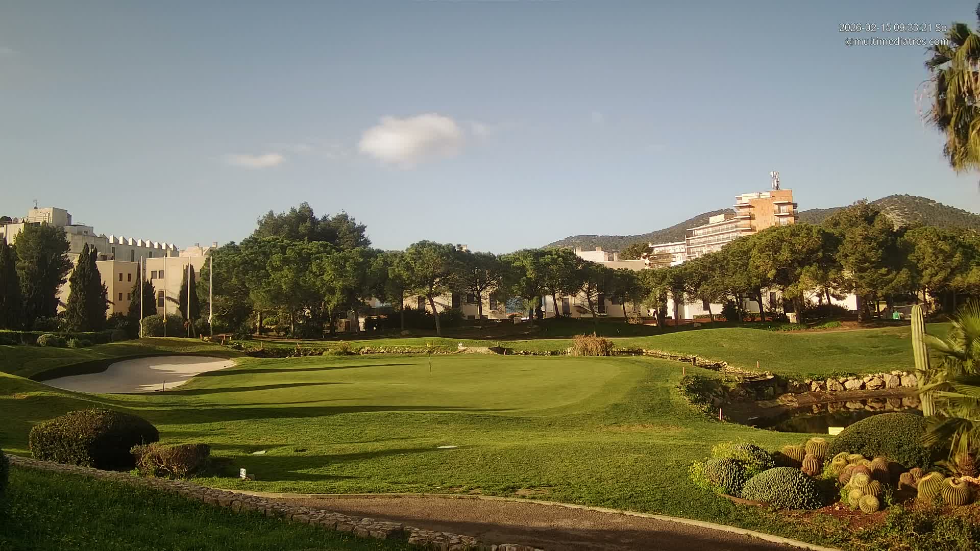 Mallorca, Andratx Golf Club Camp de Mar Live Cam -  Balearic Islands, Spain