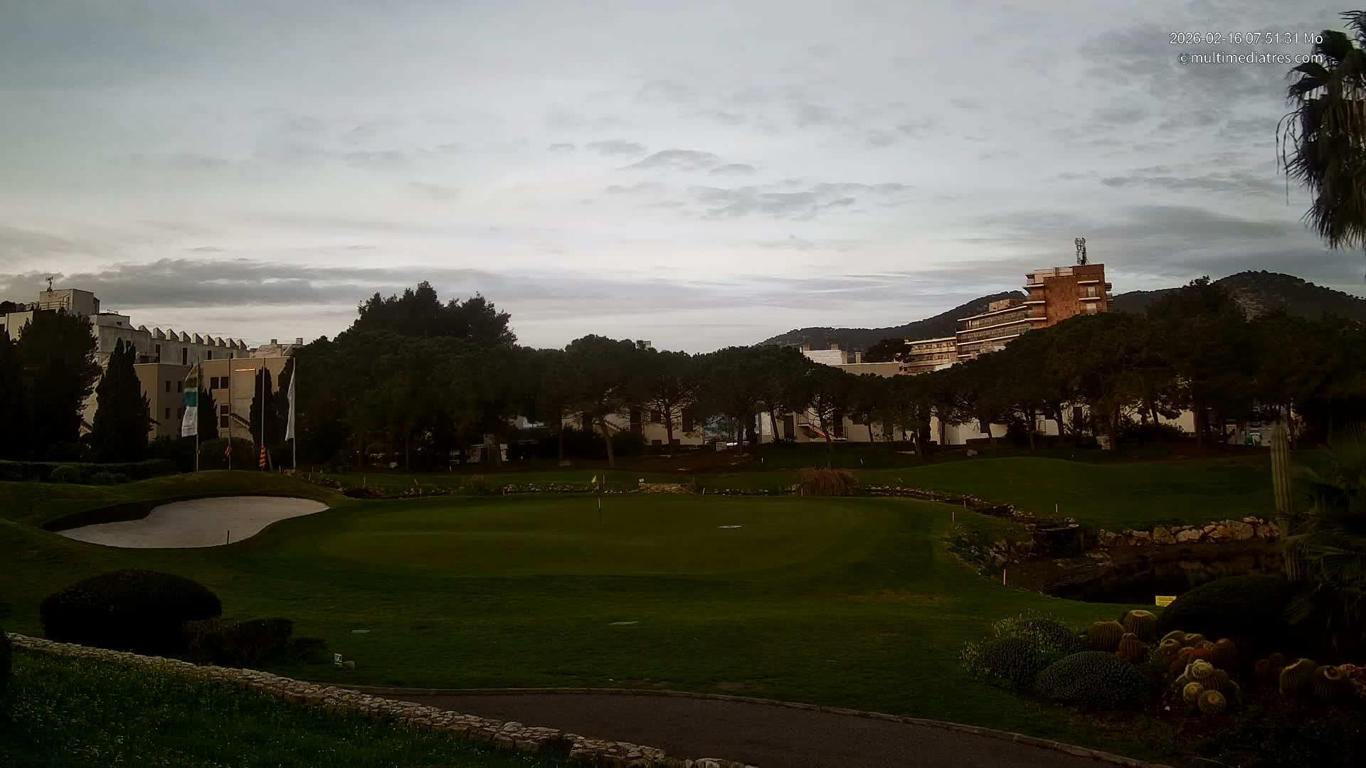 Mallorca, Andratx Golf Club Camp de Mar Live Cam -  Balearic Islands, Spain