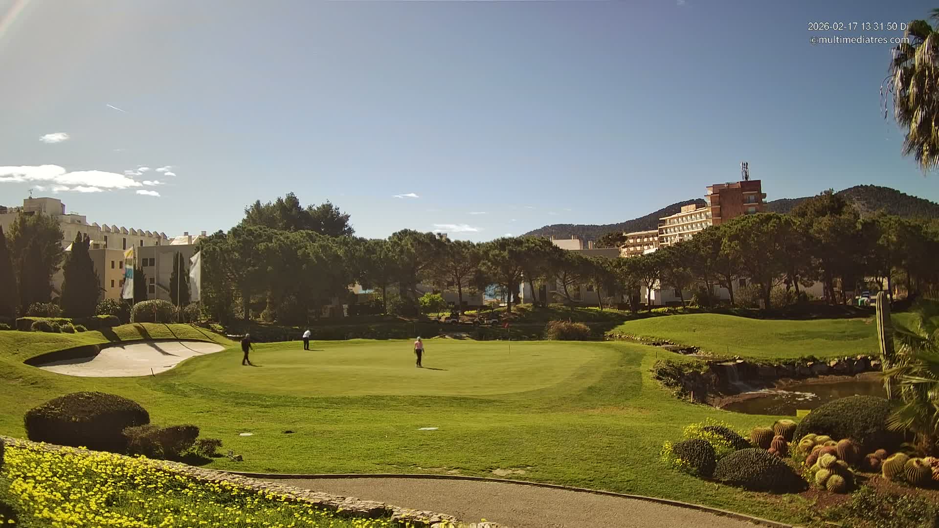 Mallorca, Andratx Golf Club Camp de Mar Live Cam -  Balearic Islands, Spain