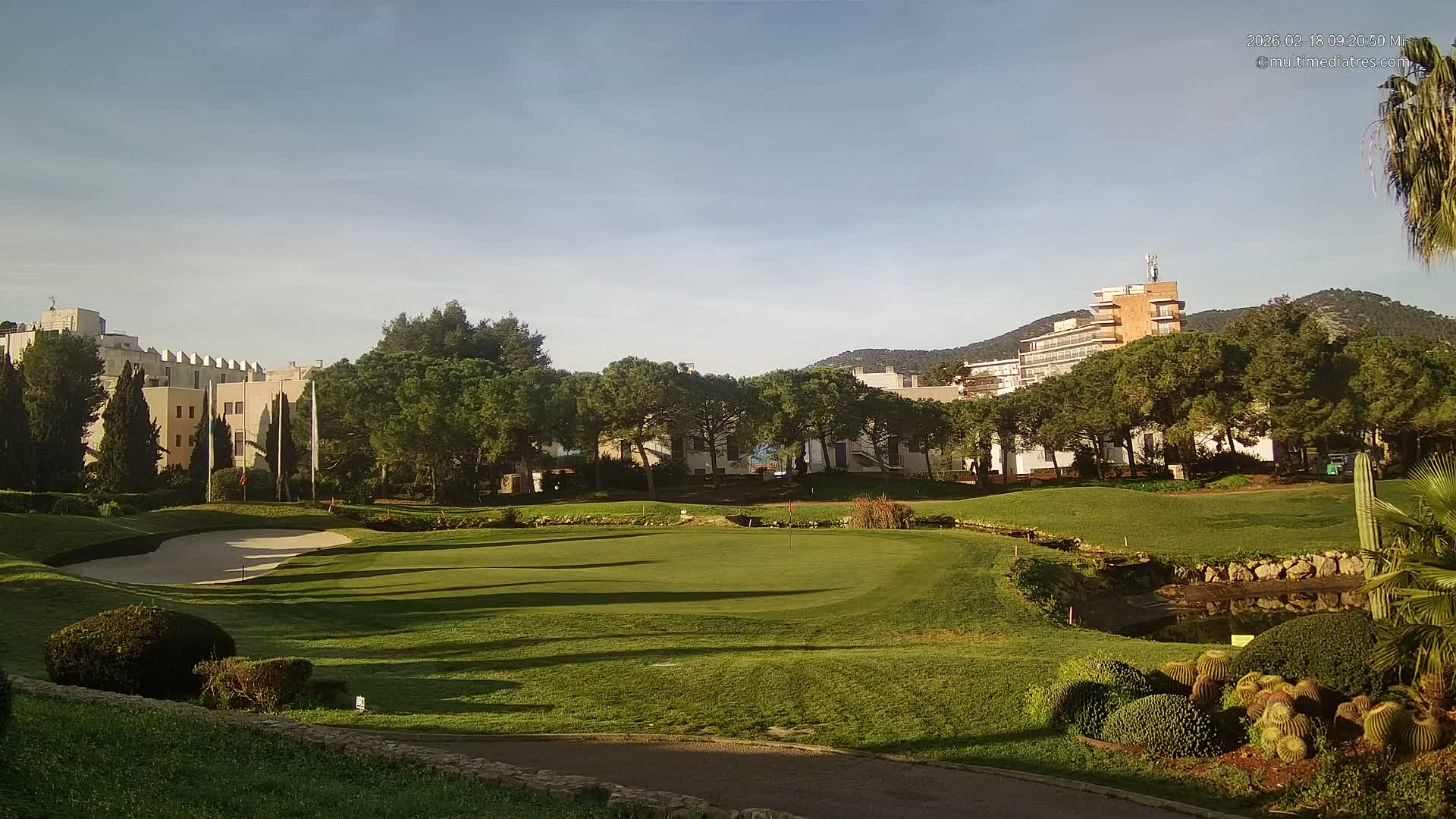 Mallorca, Andratx Golf Club Camp de Mar Live Cam -  Balearic Islands, Spain