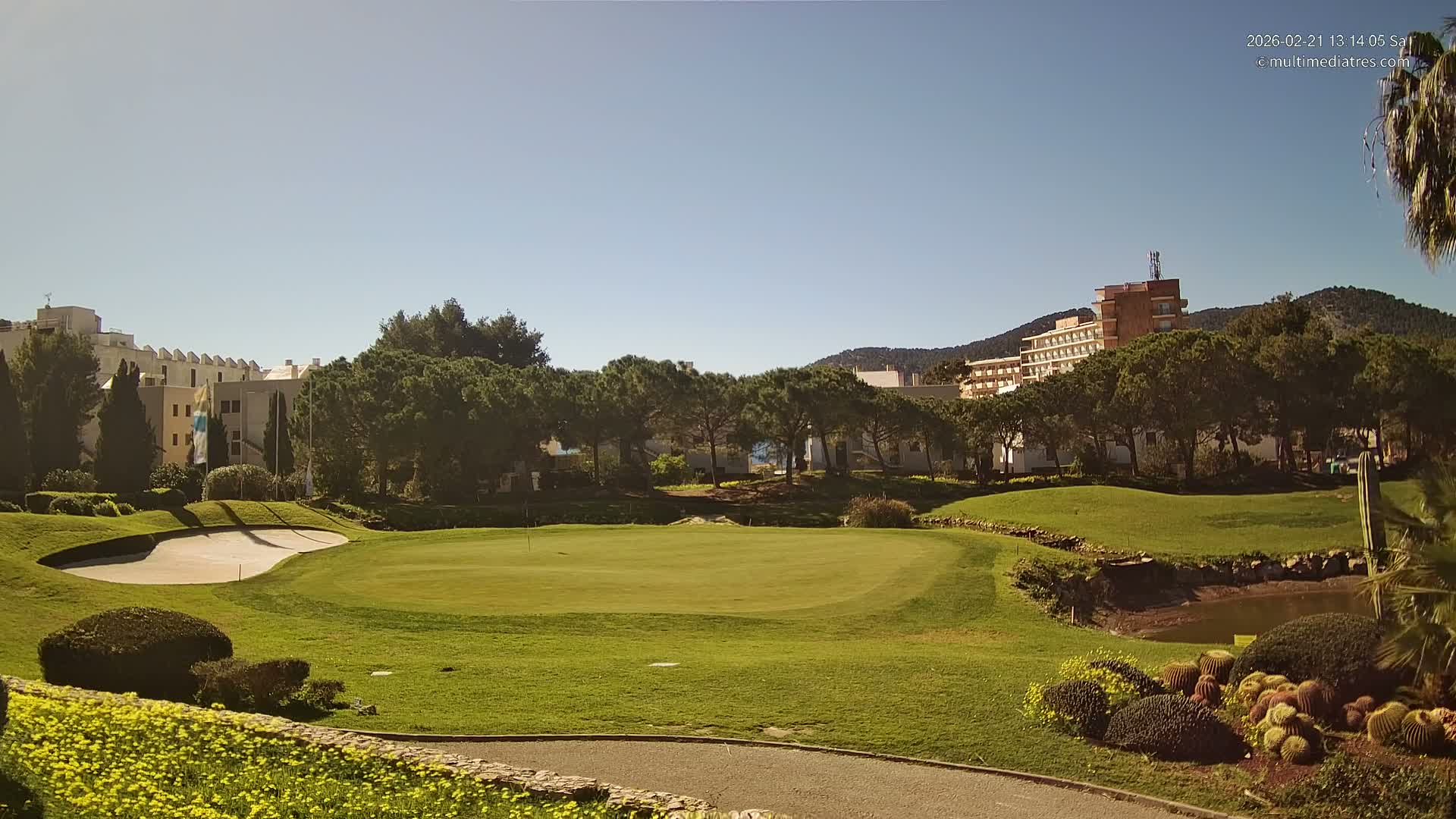 Mallorca, Andratx Golf Club Camp de Mar Live Cam -  Balearic Islands, Spain