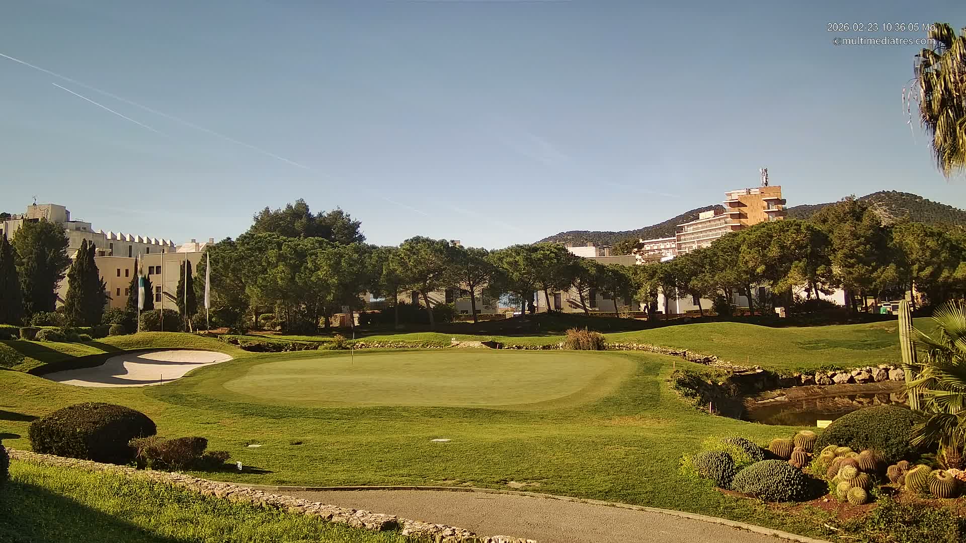 Mallorca, Andratx Golf Club Camp de Mar Live Cam -  Balearic Islands, Spain
