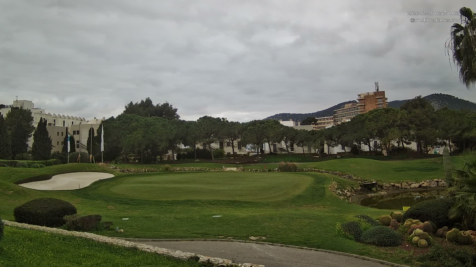 Mallorca, Andratx Golf Club Camp de Mar Live Cam -  Balearic Islands, Spain