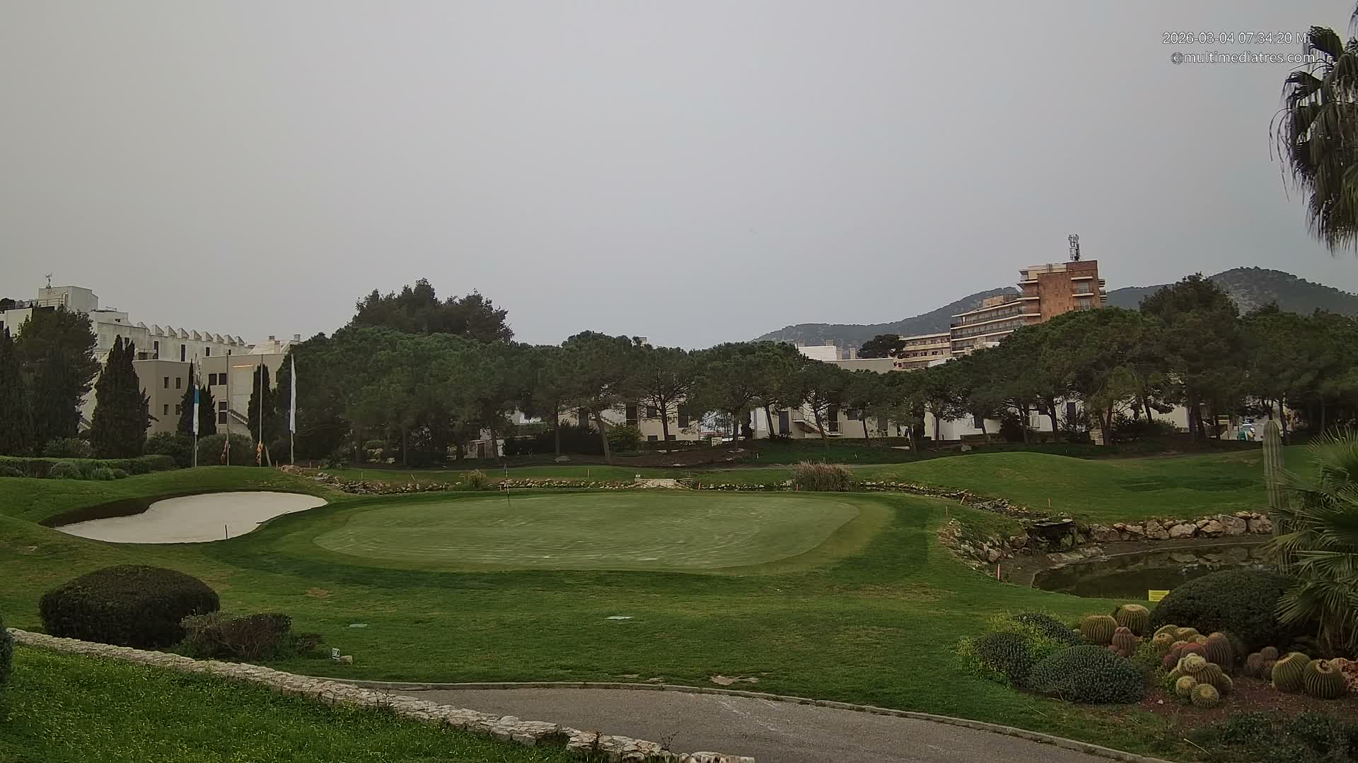 Mallorca, Andratx Golf Club Camp de Mar Live Cam -  Balearic Islands, Spain