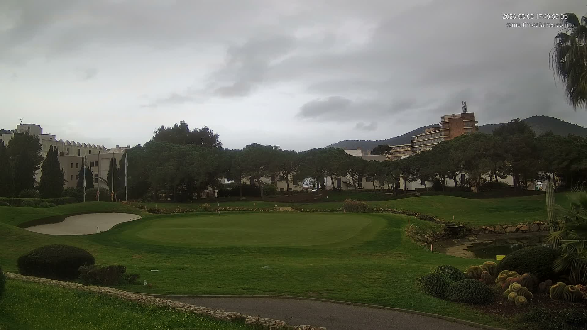 Mallorca, Andratx Golf Club Camp de Mar Live Cam -  Balearic Islands, Spain