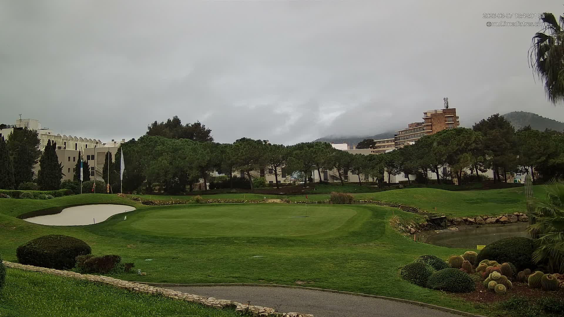 Mallorca, Andratx Golf Club Camp de Mar Live Cam -  Balearic Islands, Spain