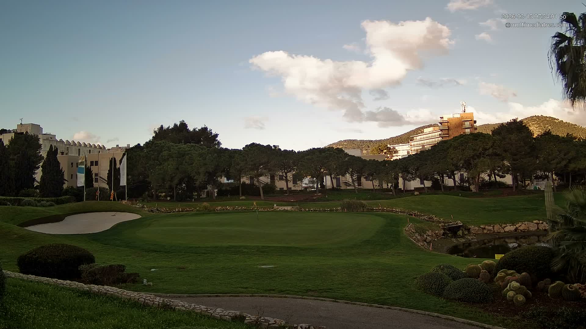 Mallorca, Andratx Golf Club Camp de Mar Live Cam -  Balearic Islands, Spain