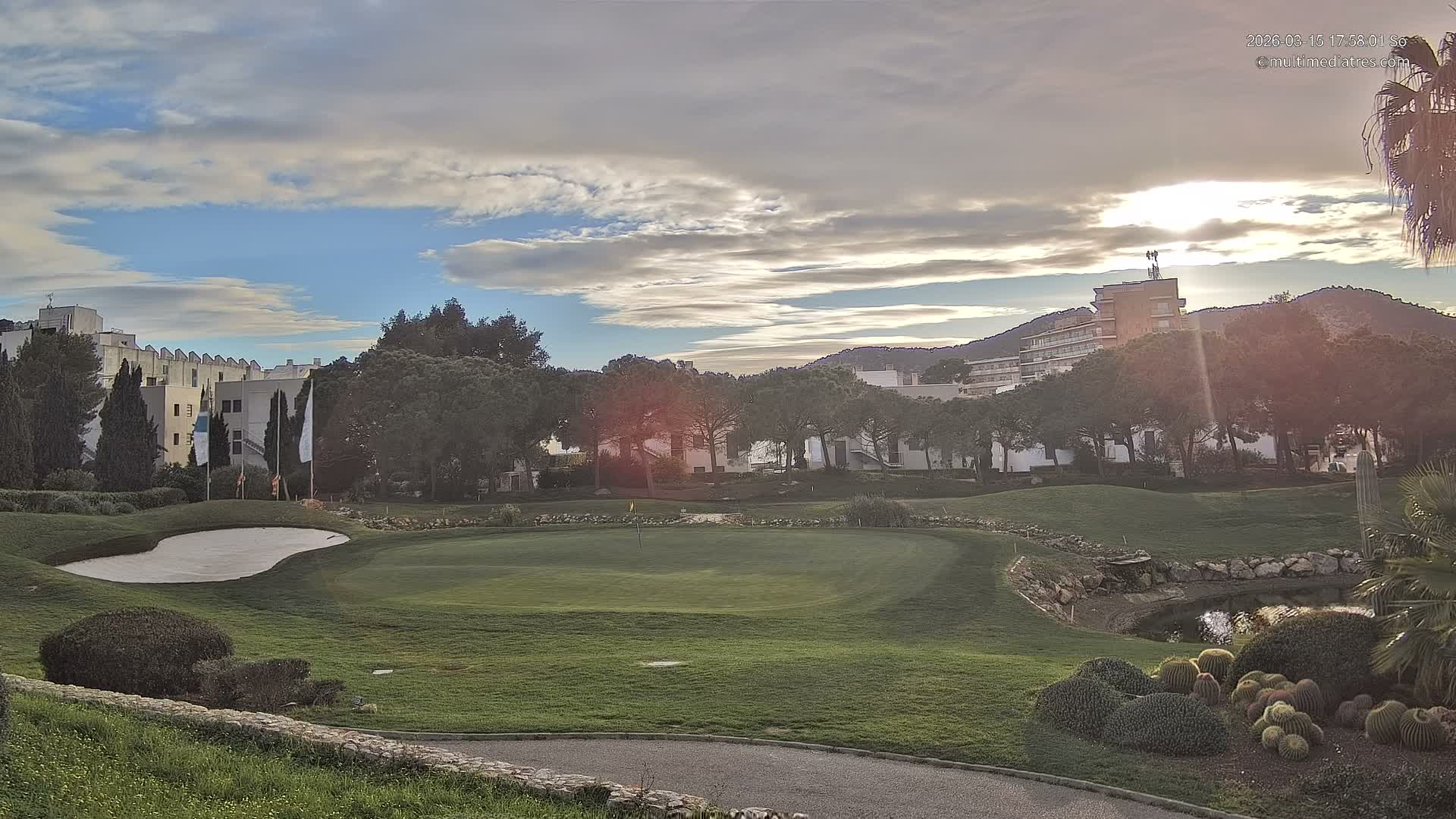 Mallorca, Andratx Golf Club Camp de Mar Live Cam -  Balearic Islands, Spain