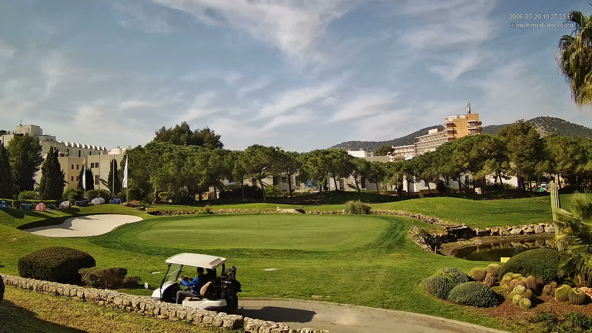 Mallorca, Andratx Golf Club Camp de Mar Live Cam -  Balearic Islands, Spain
