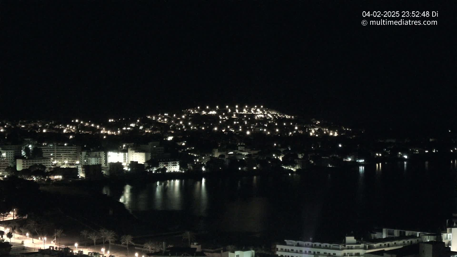 Mallorca, Santa Ponsa Beach Live Cam - Balearic Islands, Spain