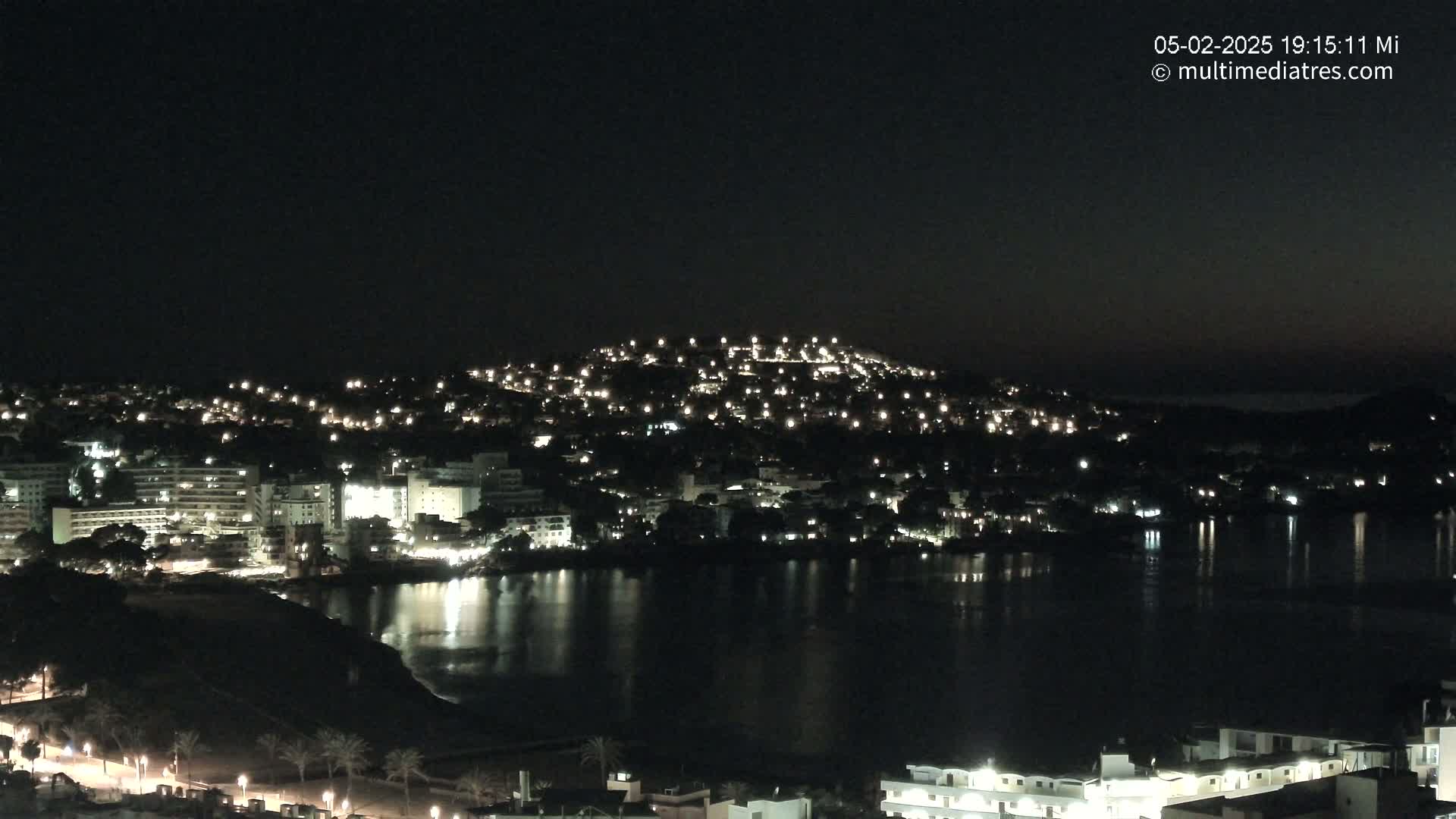 Mallorca, Santa Ponsa Beach Live Cam - Balearic Islands, Spain