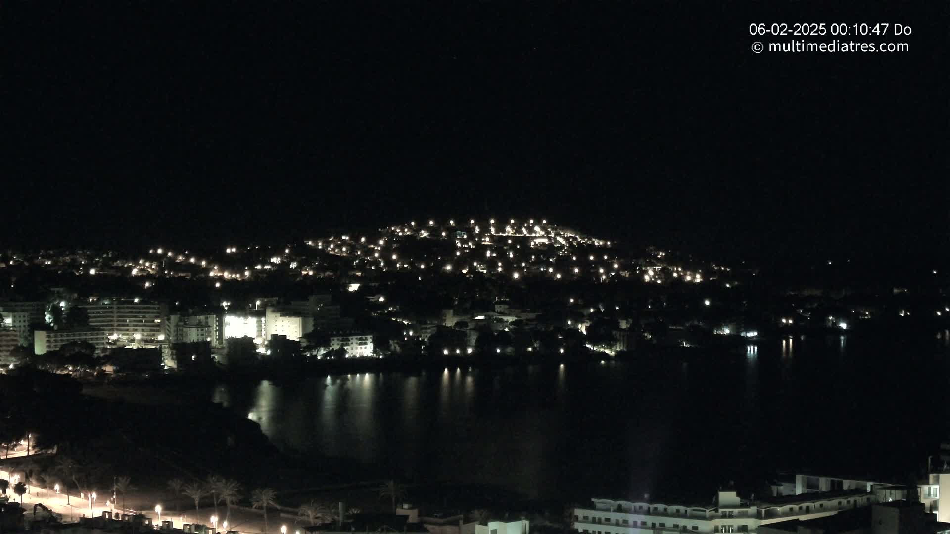 Mallorca, Santa Ponsa Beach Live Cam - Balearic Islands, Spain