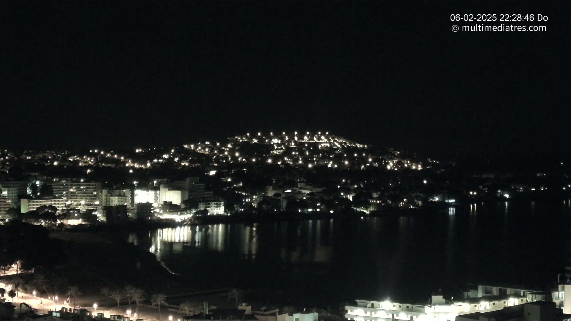 Mallorca, Santa Ponsa Beach Live Cam - Balearic Islands, Spain