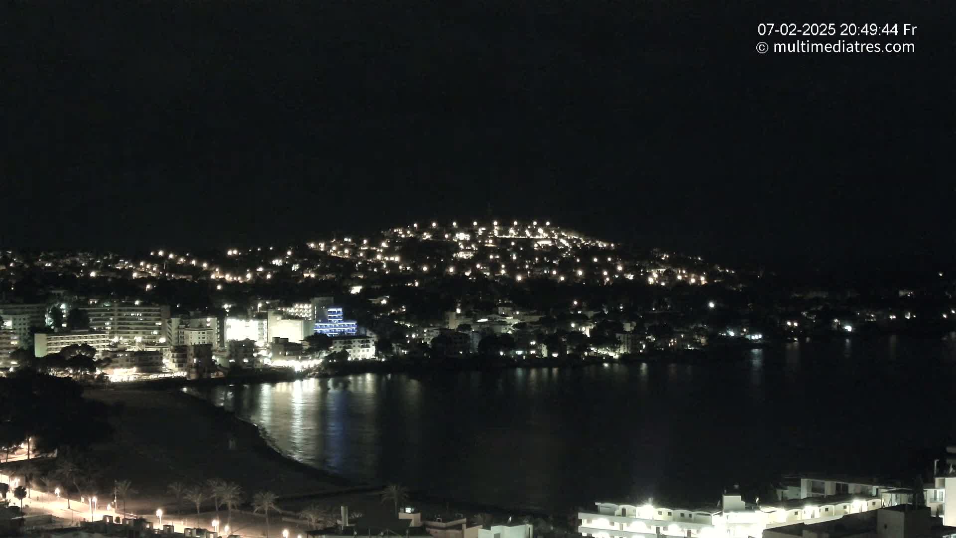 Mallorca, Santa Ponsa Beach Live Cam - Balearic Islands, Spain