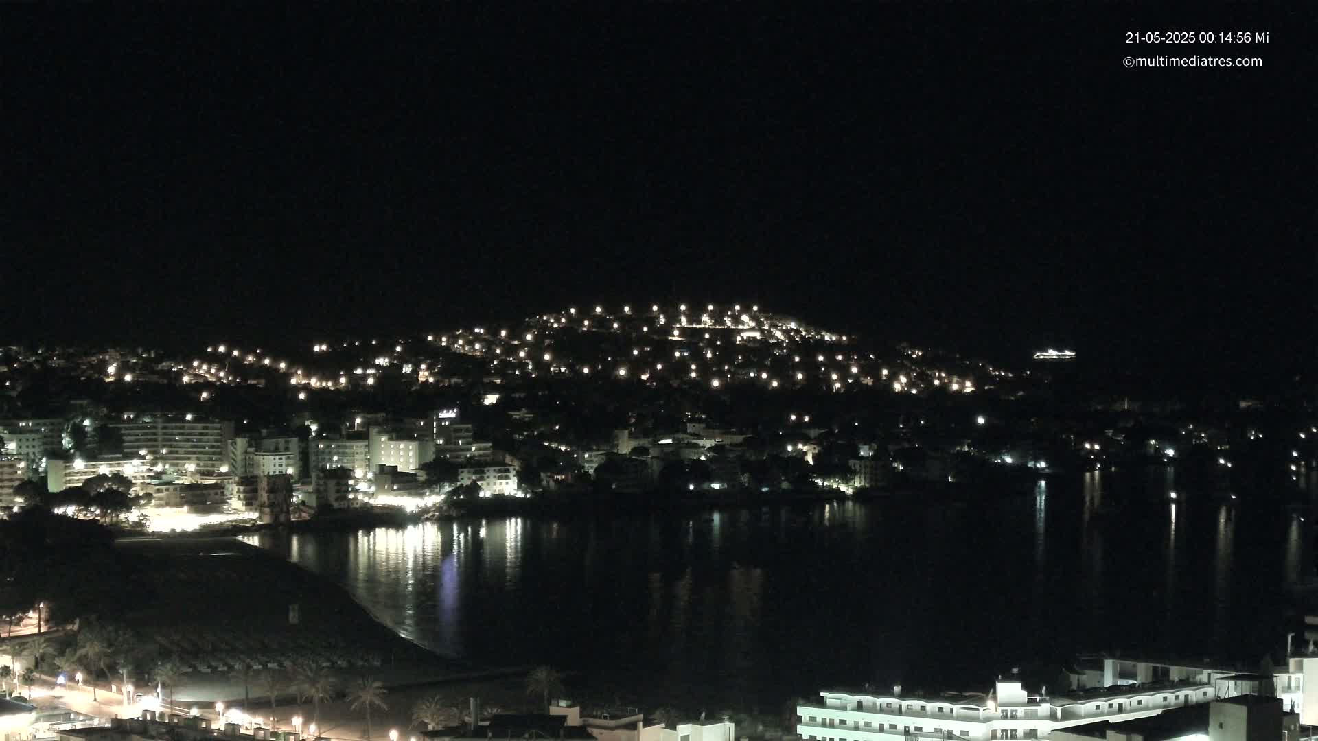 Mallorca, Santa Ponsa Beach Live Cam - Balearic Islands, Spain
