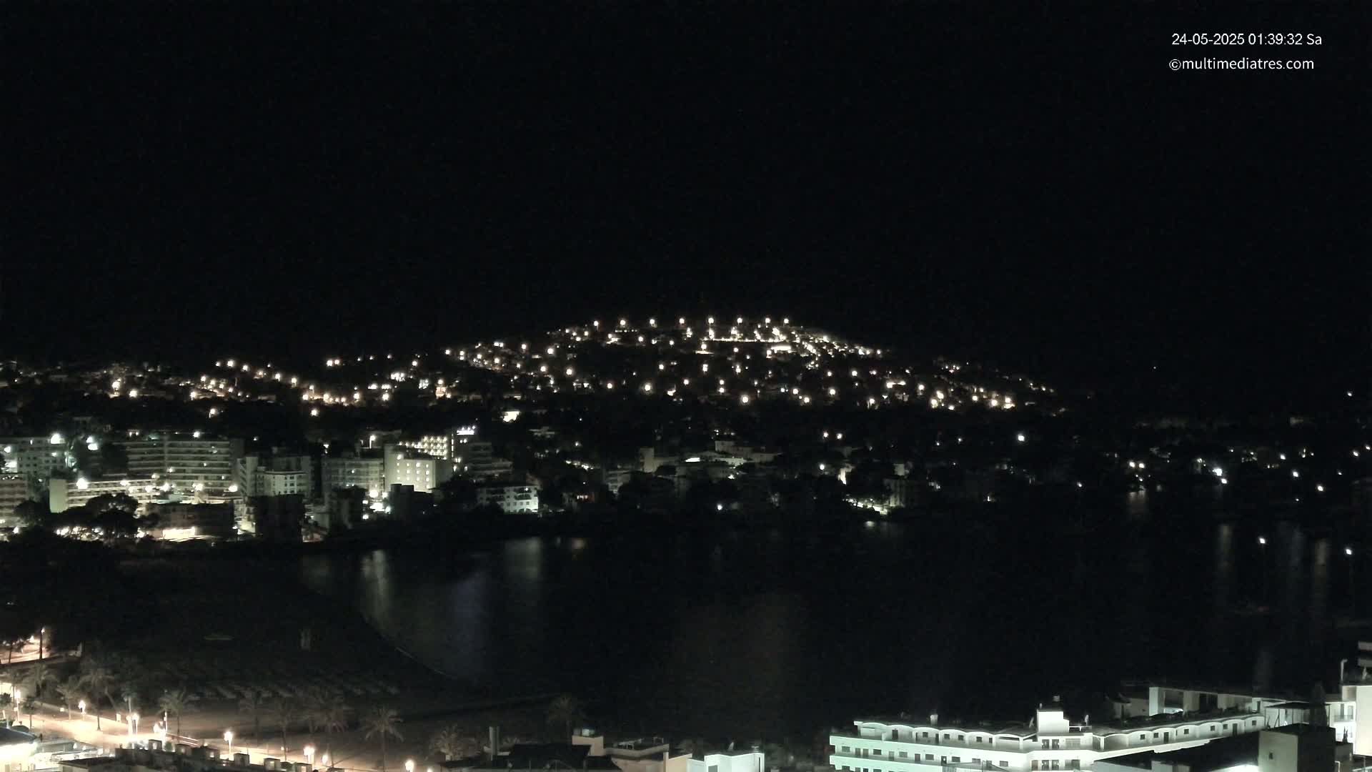 Mallorca, Santa Ponsa Beach Live Cam - Balearic Islands, Spain