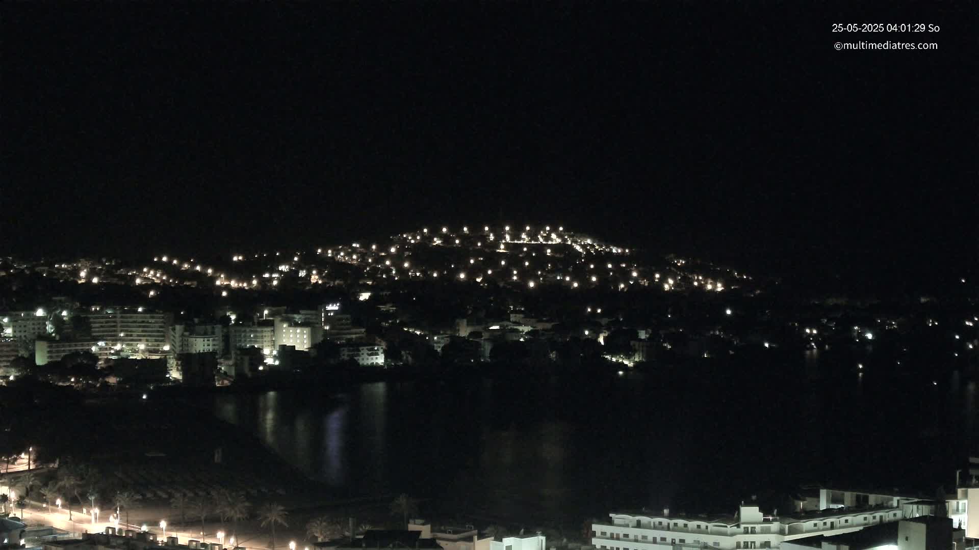 Mallorca, Santa Ponsa Beach Live Cam - Balearic Islands, Spain